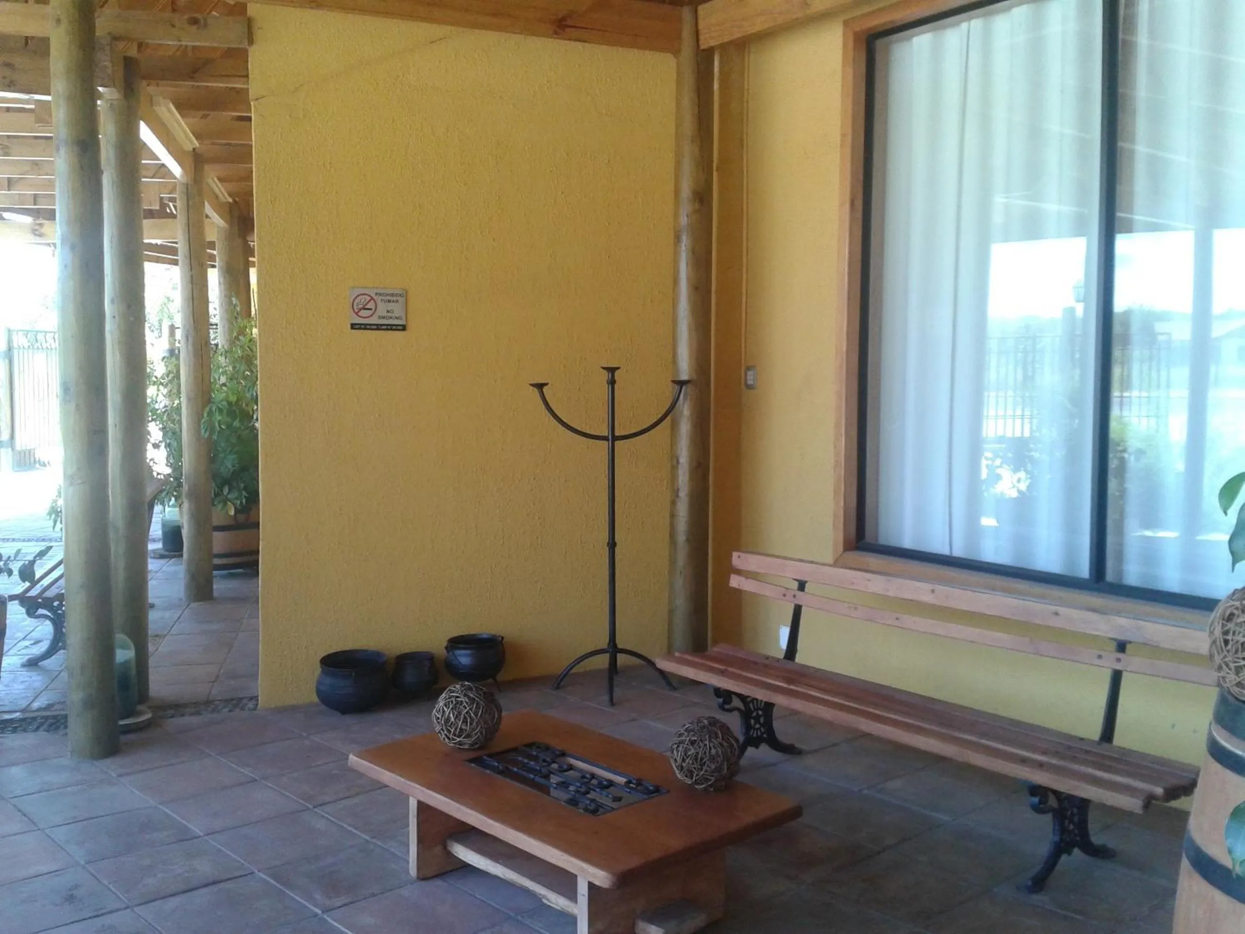 Facade/entrance in Hotel Ontiveros