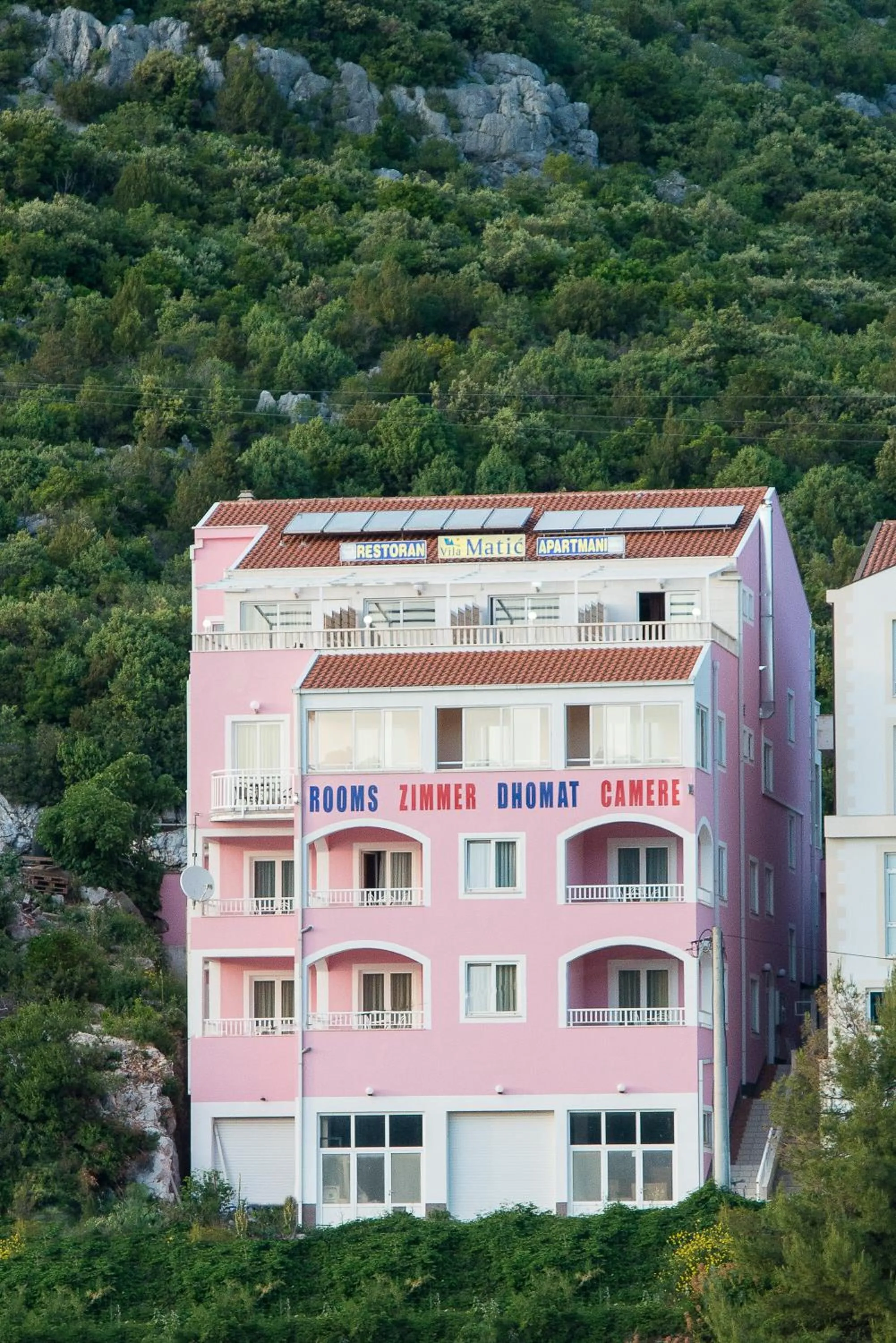 Facade/entrance in Hotel Villa Matic
