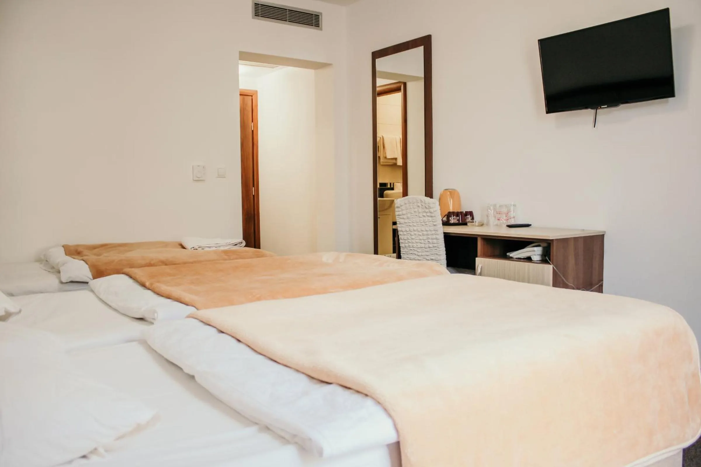 Bed in Hotel Villa Matic