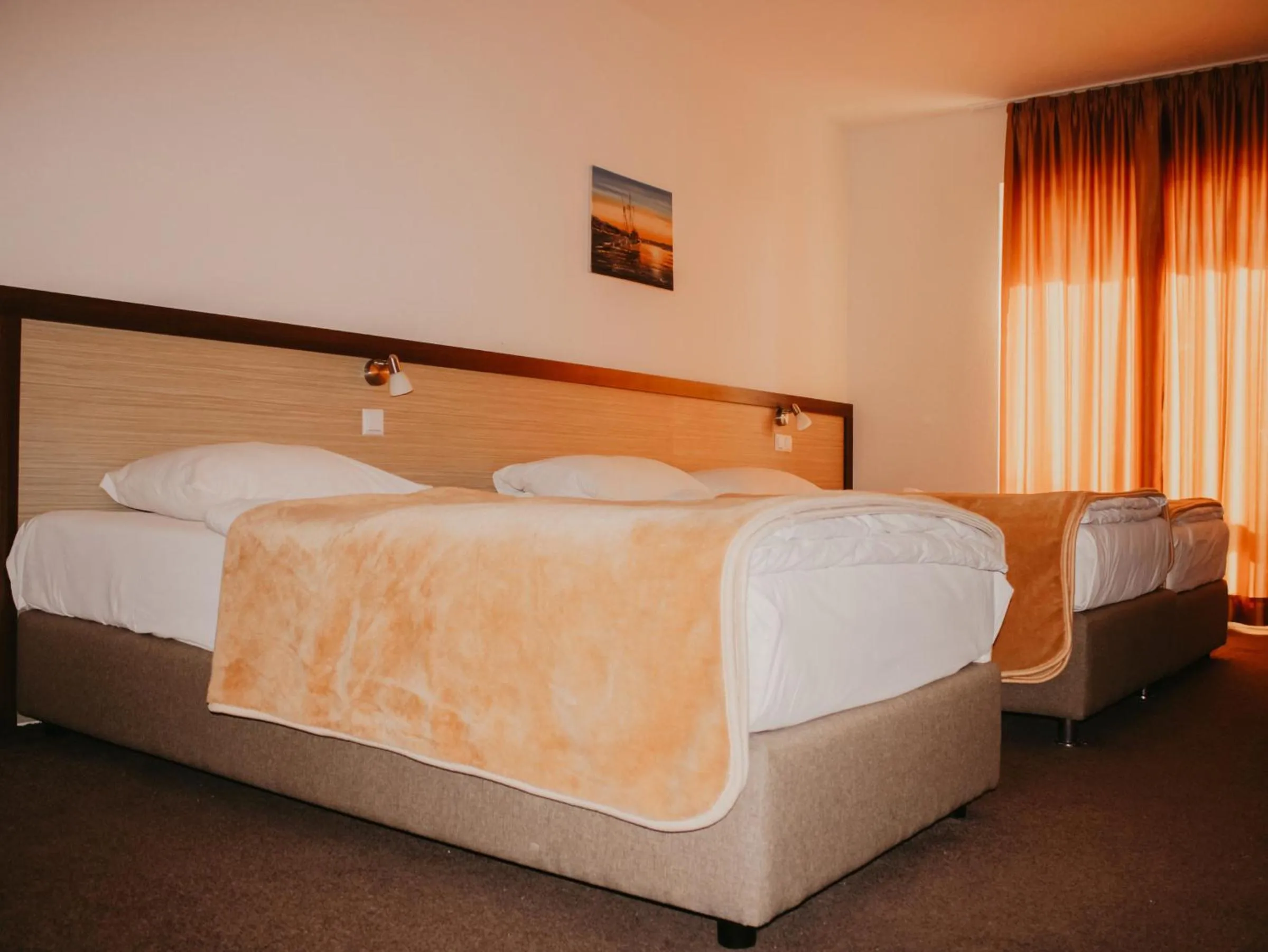 Bed in Hotel Villa Matic