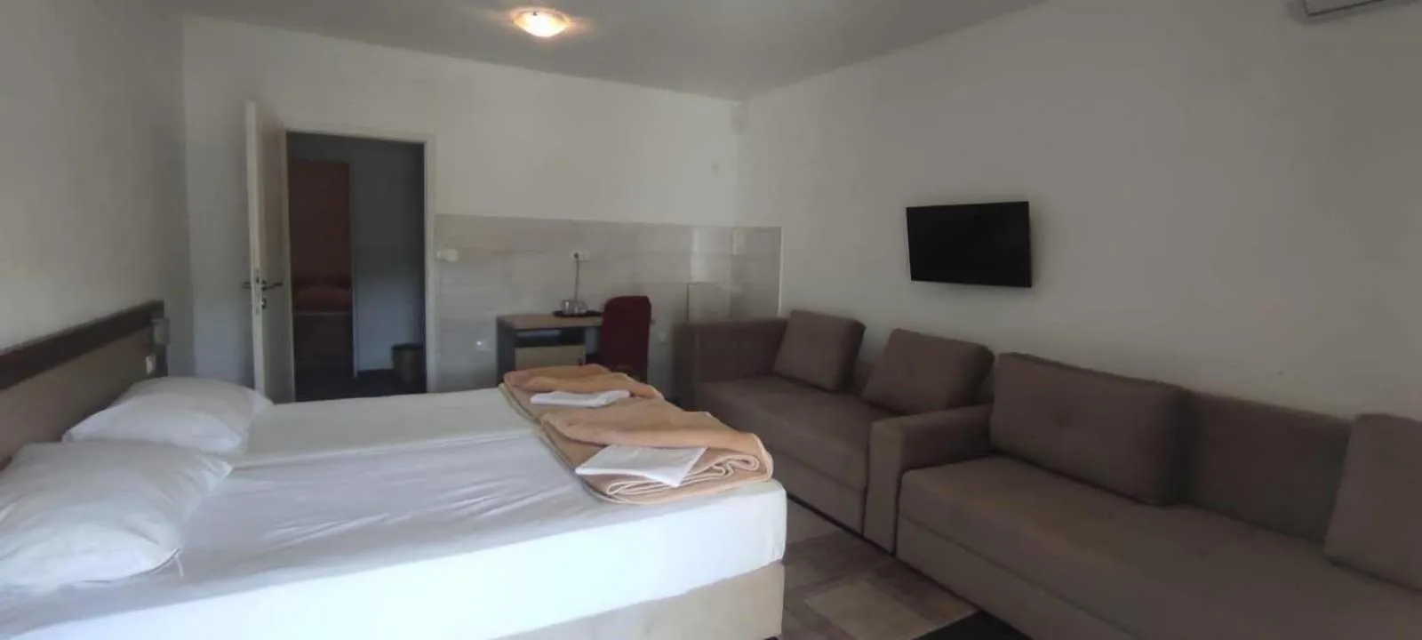 Bed in Hotel Villa Matic