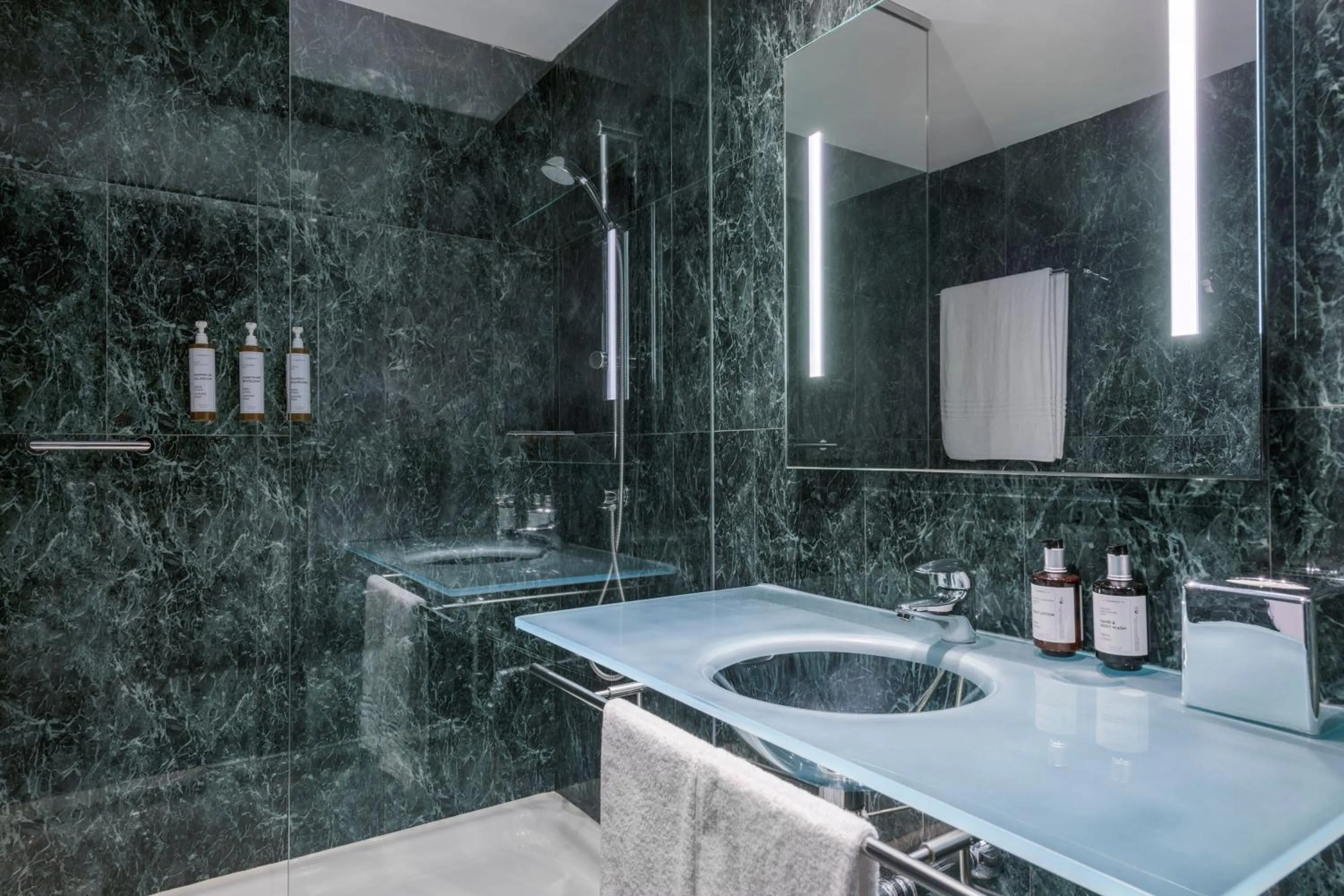 Bathroom in AC Hotel Ciutat de Palma by Marriott