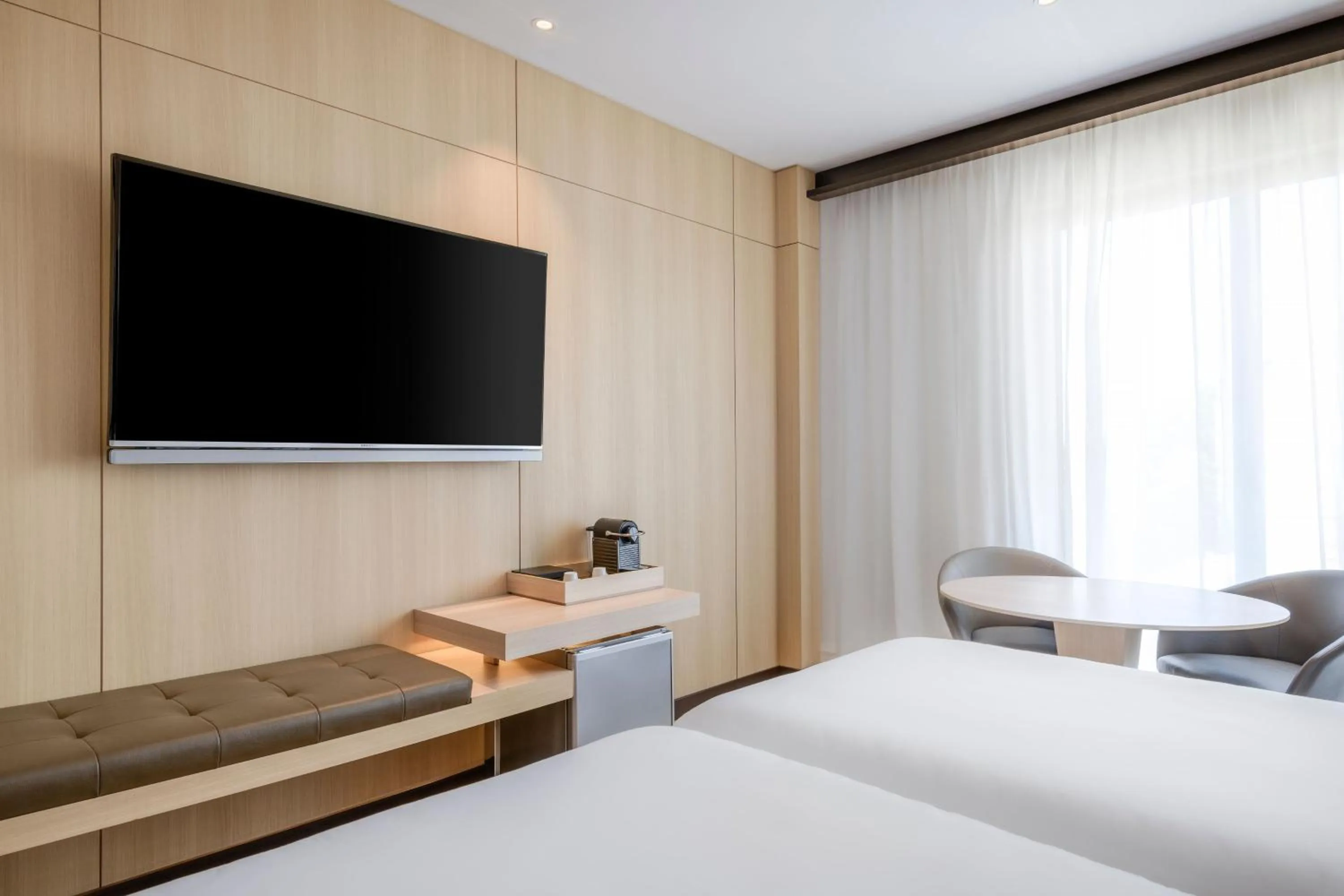 Photo of the whole room, Bed in AC Hotel Ciutat de Palma by Marriott