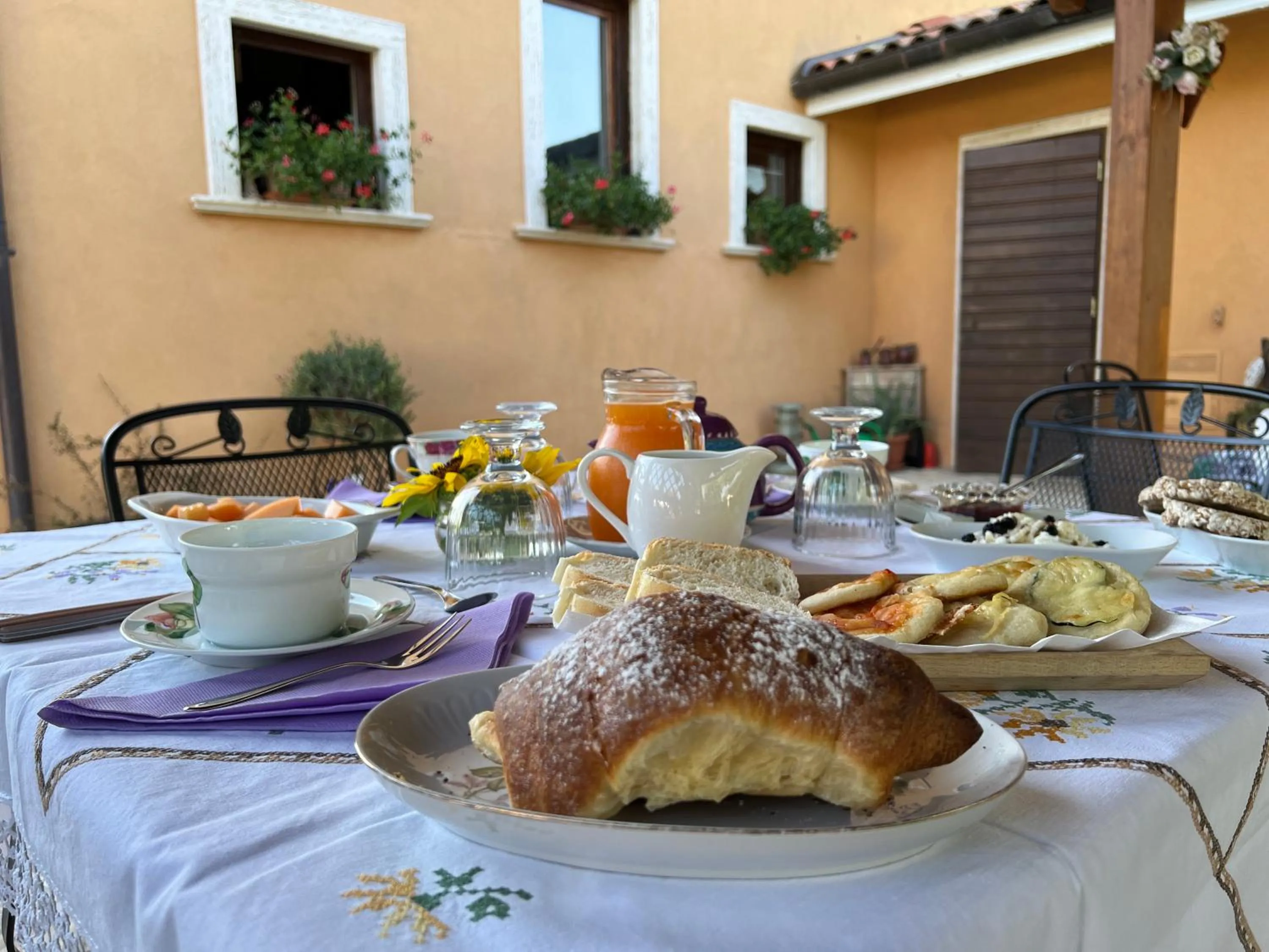 Breakfast in Bed & Breakfast Le Piagge