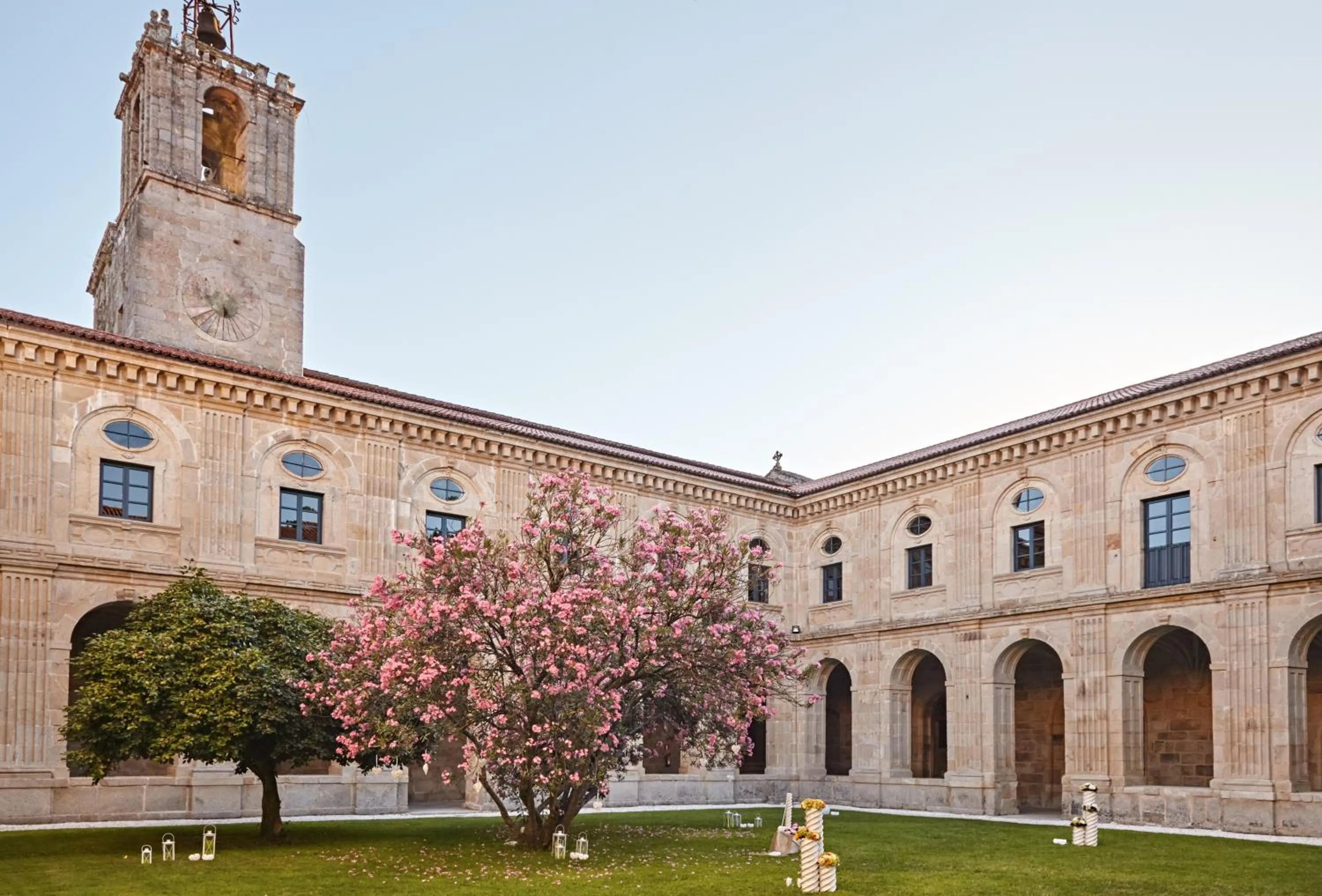 Patio in Eurostars Monumento Monasterio de San Clodio Hotel