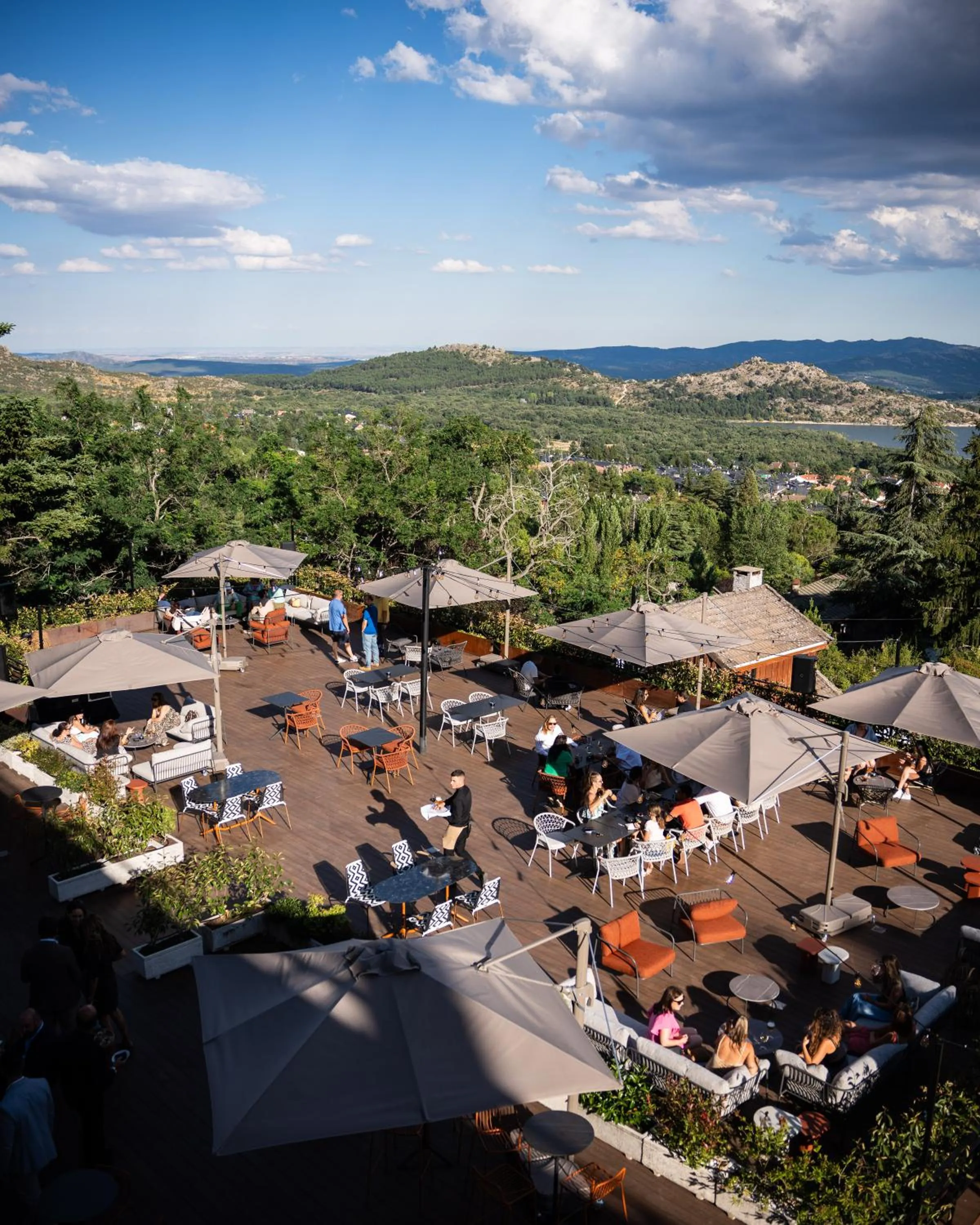 Balcony/Terrace in Hotel Hita "Nature Experience" for all