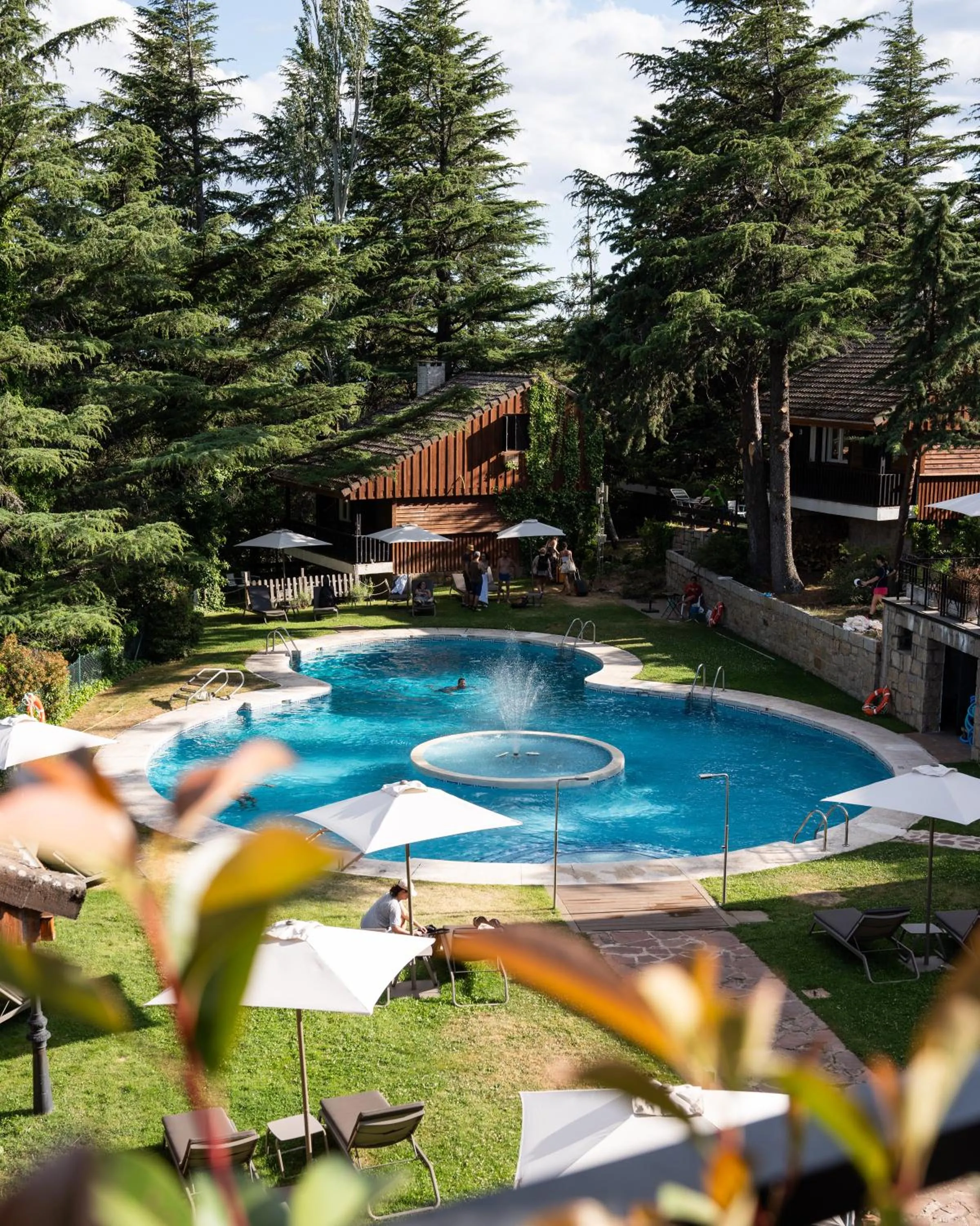 Swimming pool in Hotel Hita "Nature Experience" for all