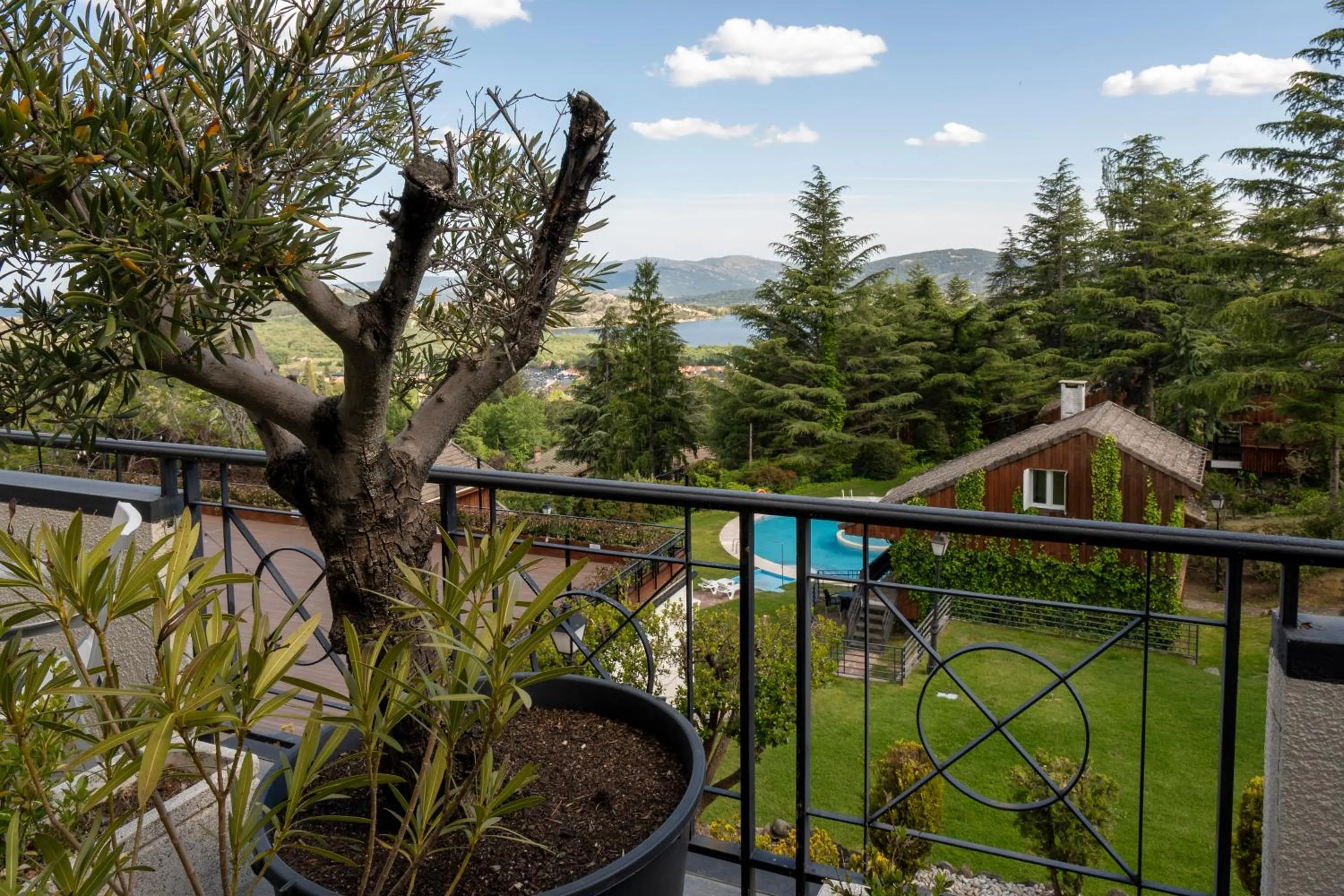 Balcony/Terrace in Hotel Hita "Nature Experience" for all