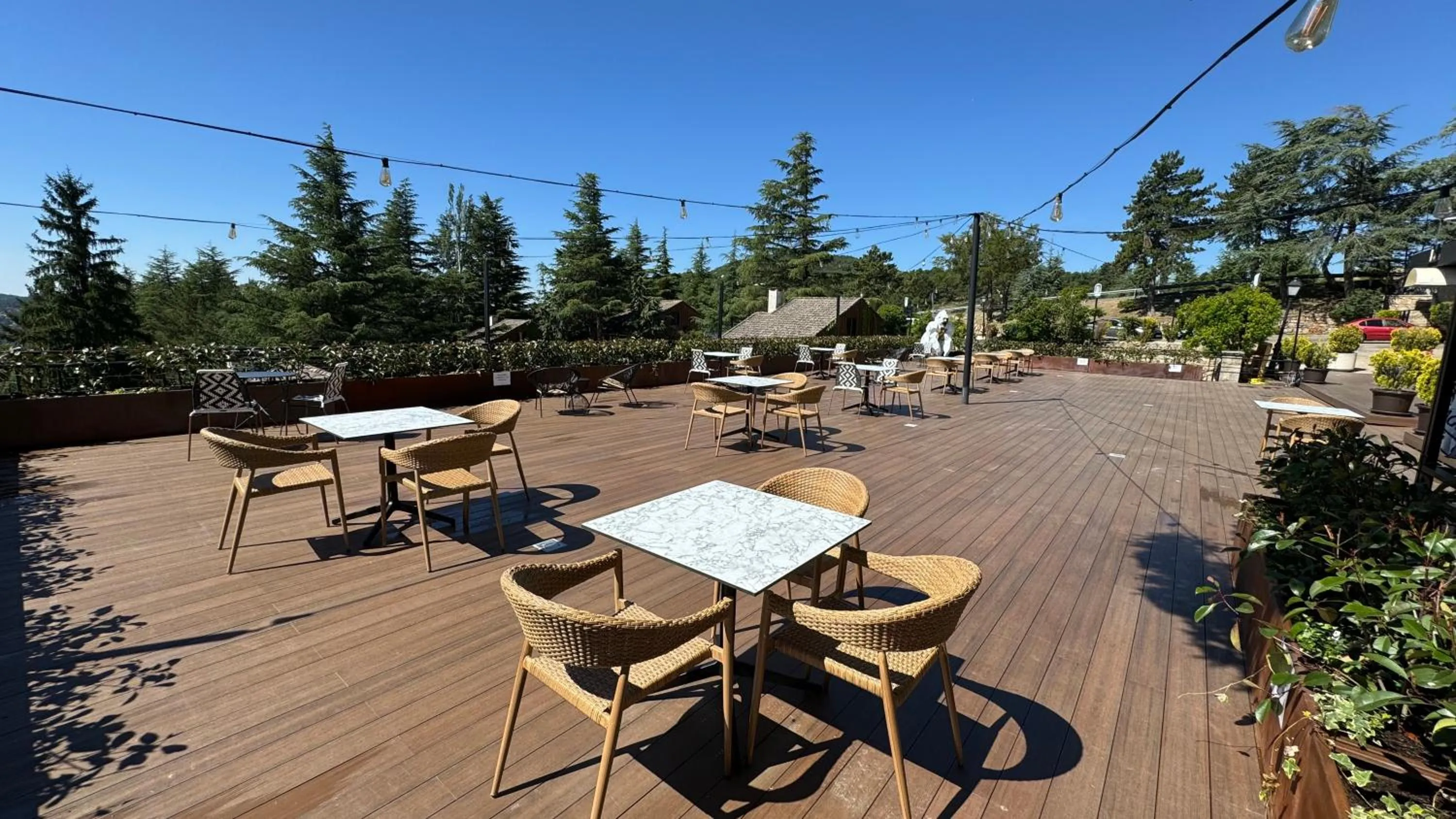 Balcony/Terrace in Hotel Hita "Nature Experience" for all