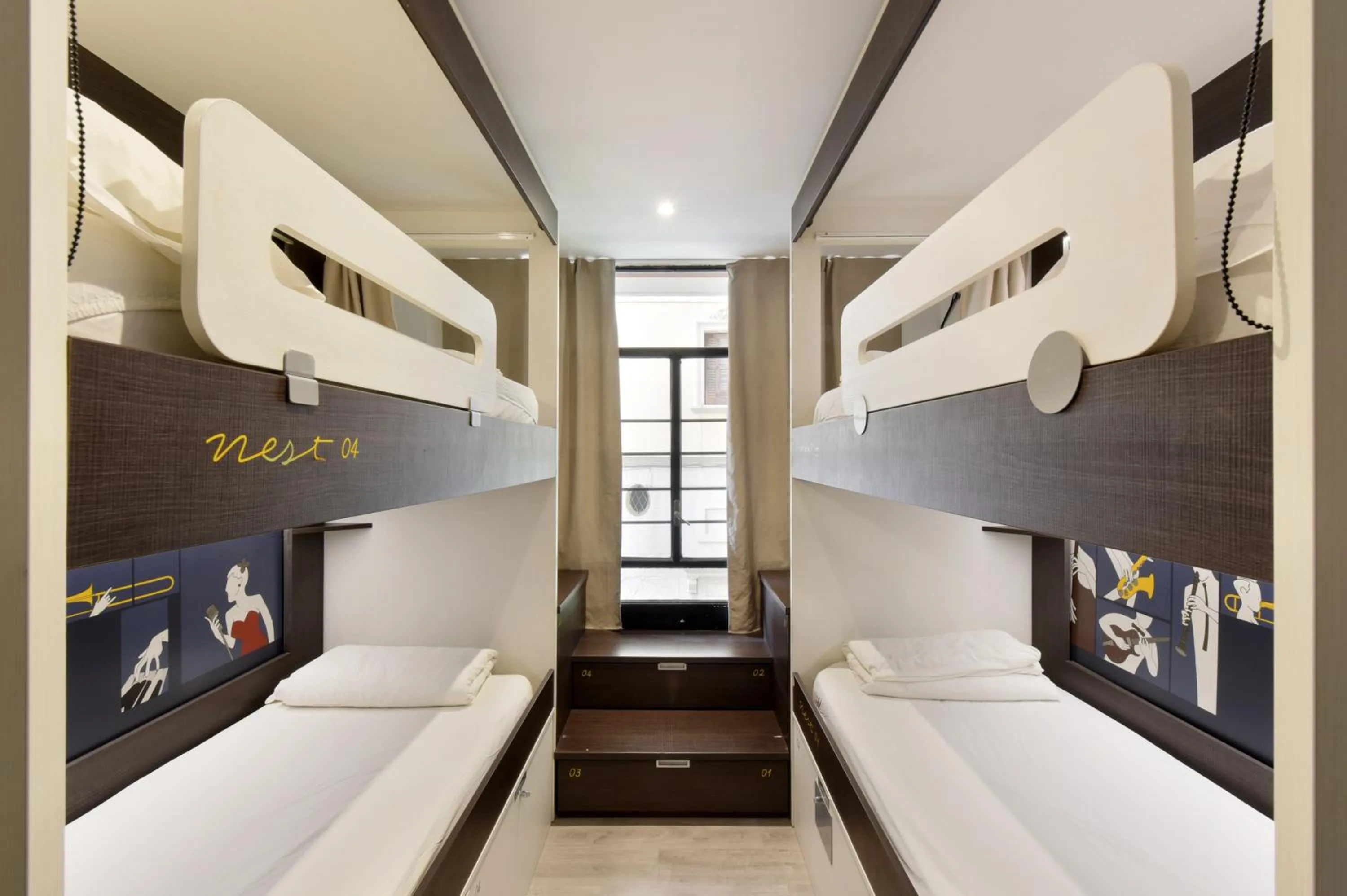 bunk bed, Bed in Free Hostels Barcelona