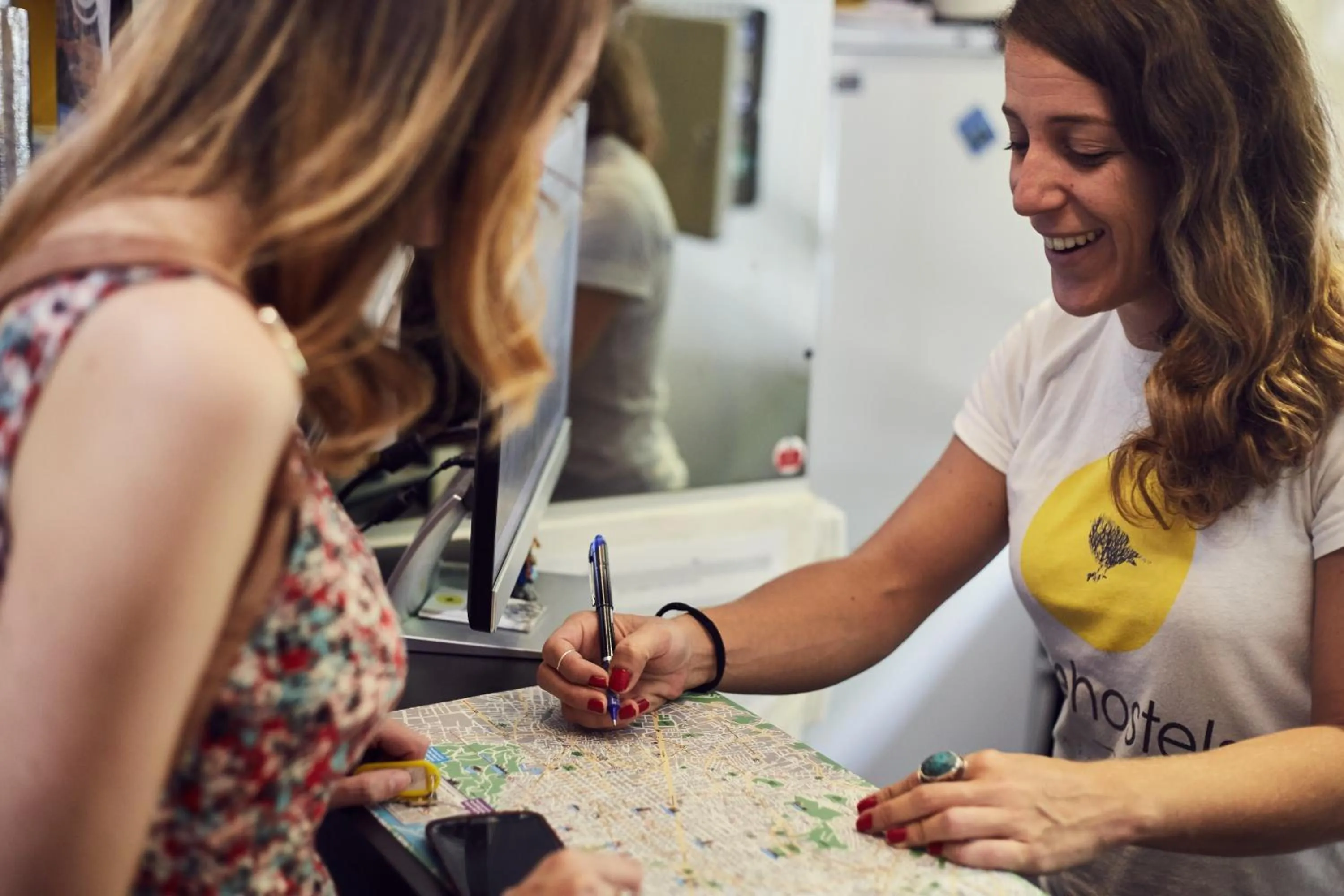 Lobby or reception in Free Hostels Barcelona