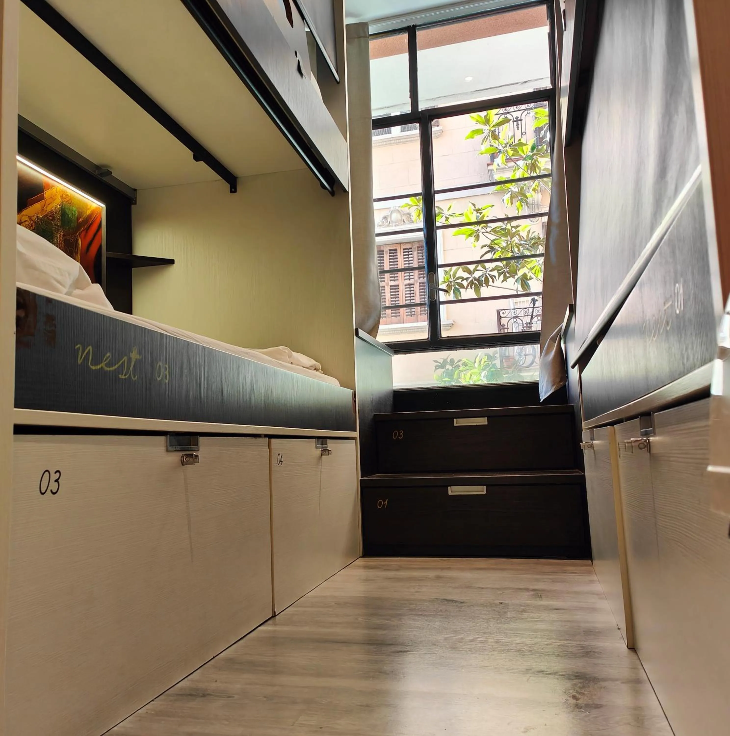 Bedroom in Free Hostels Barcelona