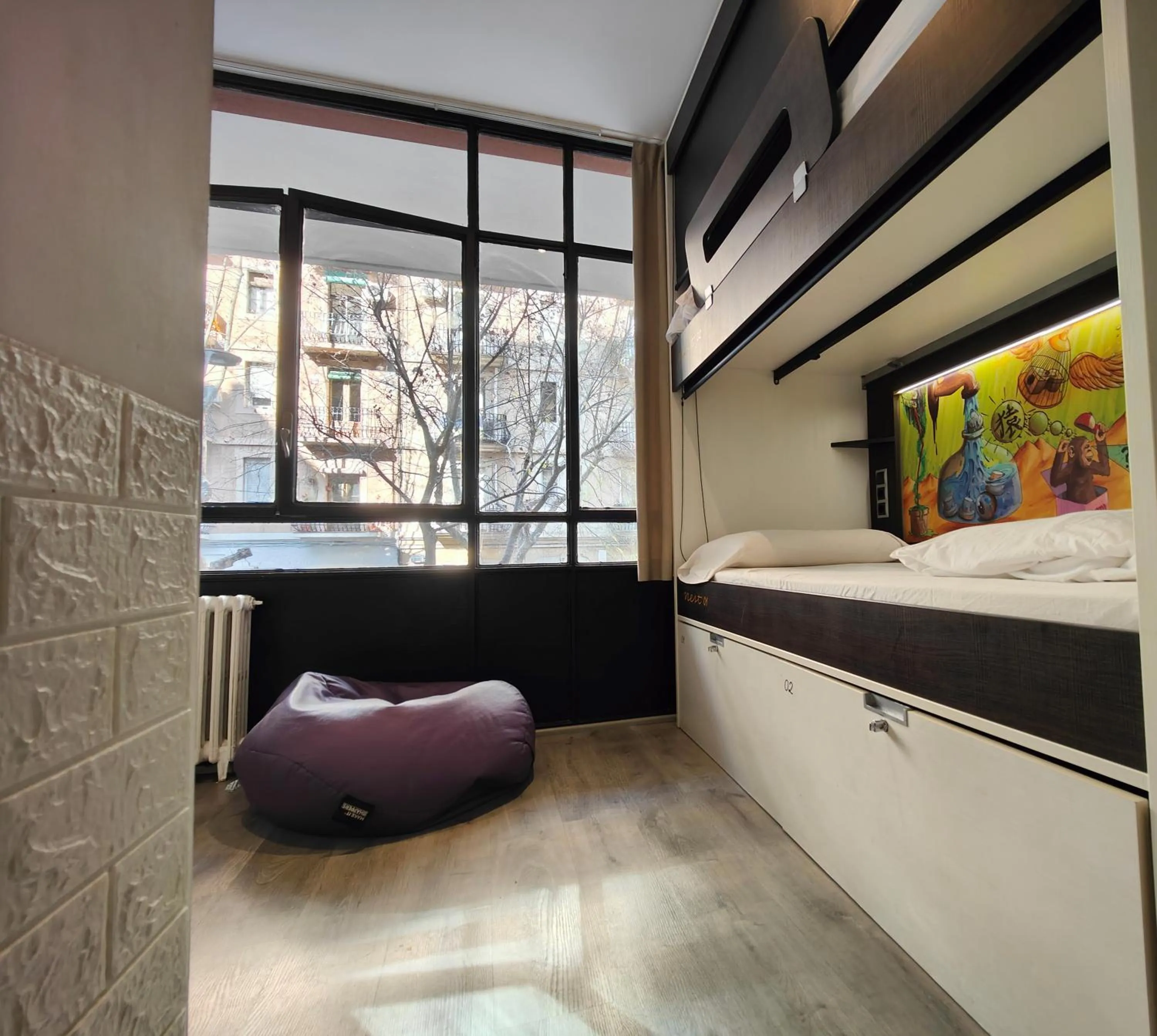 bunk bed in Free Hostels Barcelona