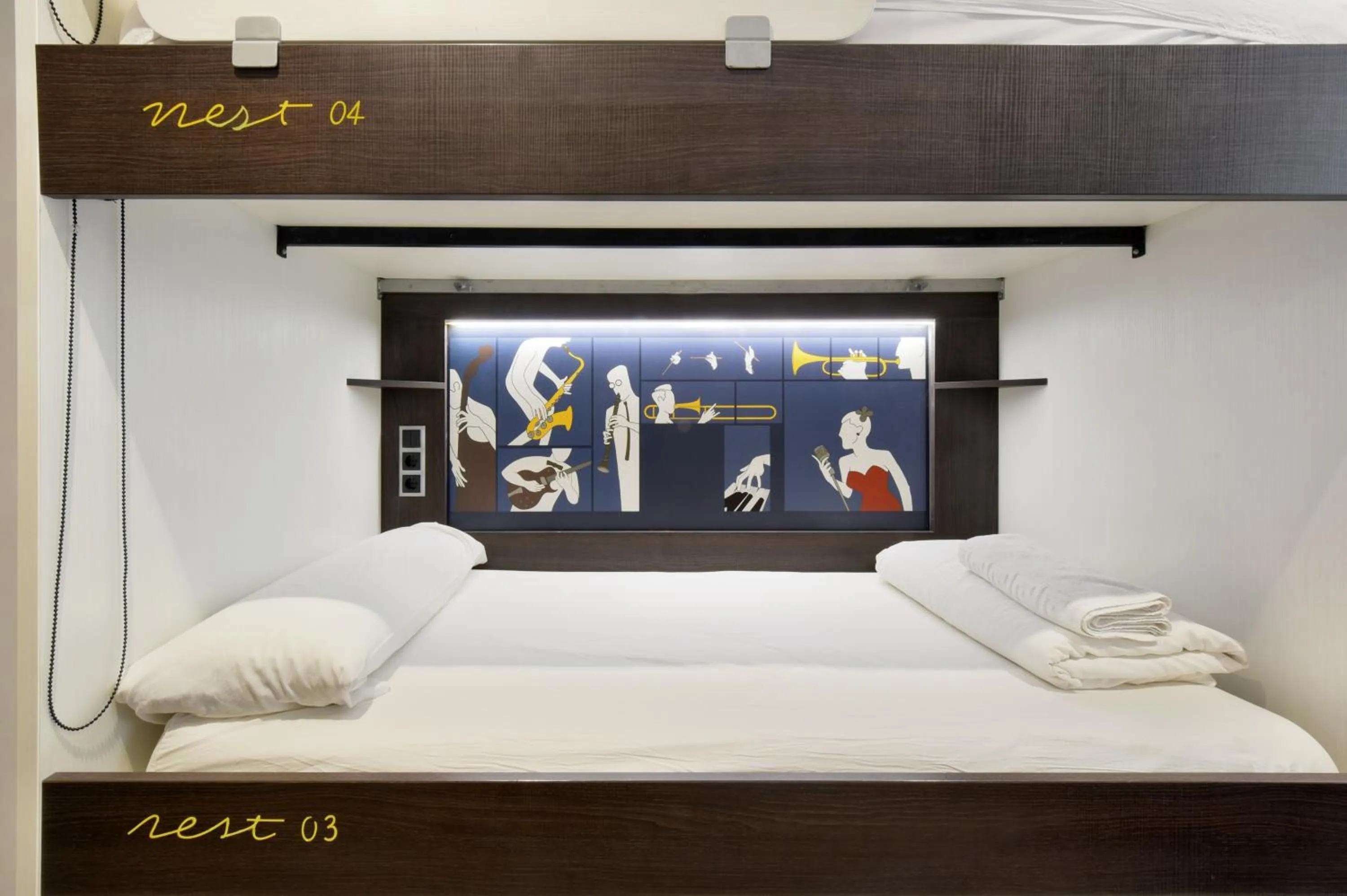 bunk bed, Bed in Free Hostels Barcelona