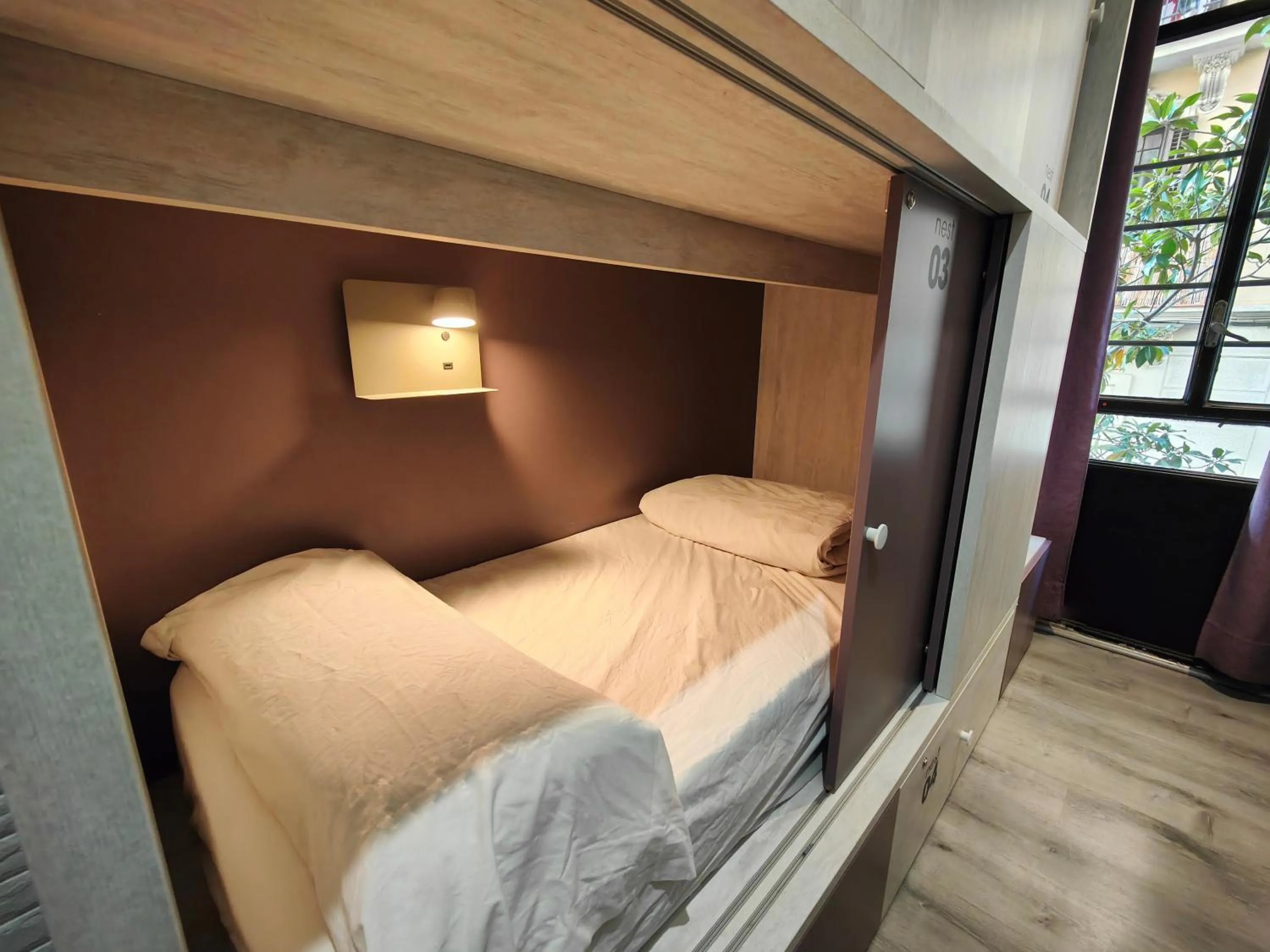 Bed in Free Hostels Barcelona