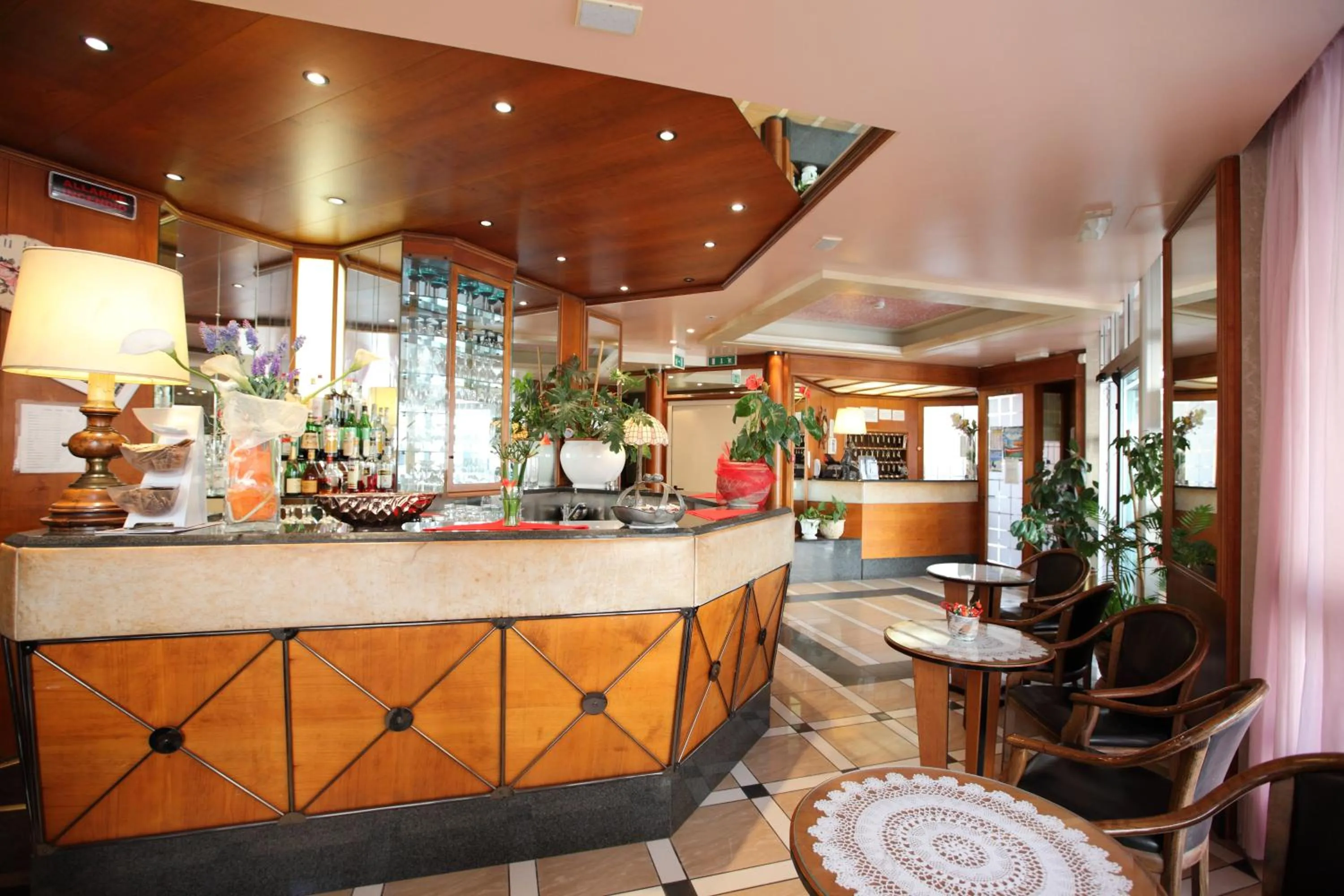 Lobby or reception in Hotel Baviera