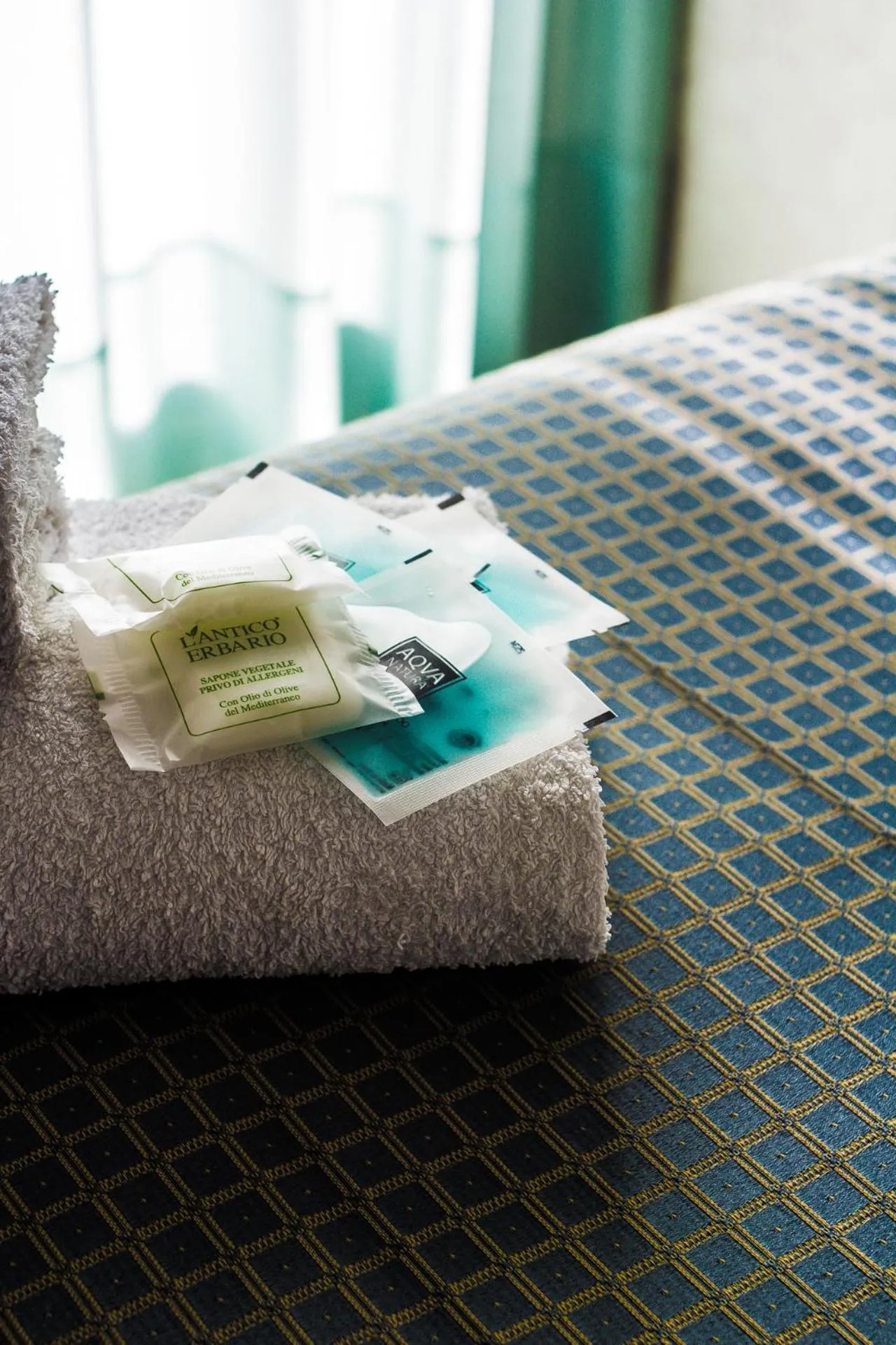 Bed in Hotel Baviera