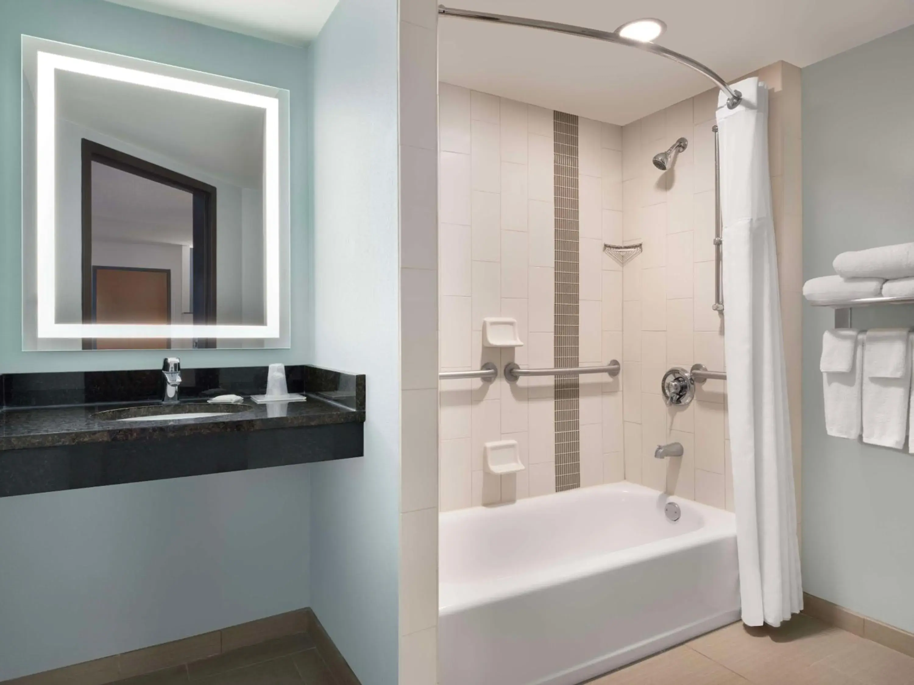 King Room with Sofa Bed and Accessible Tub - Disability Access in Hyatt Place Tampa Busch Gardens King Room with Sofa Bed and Accessible Tub - Disability Access in Hyatt Place Tampa Busch Gardens