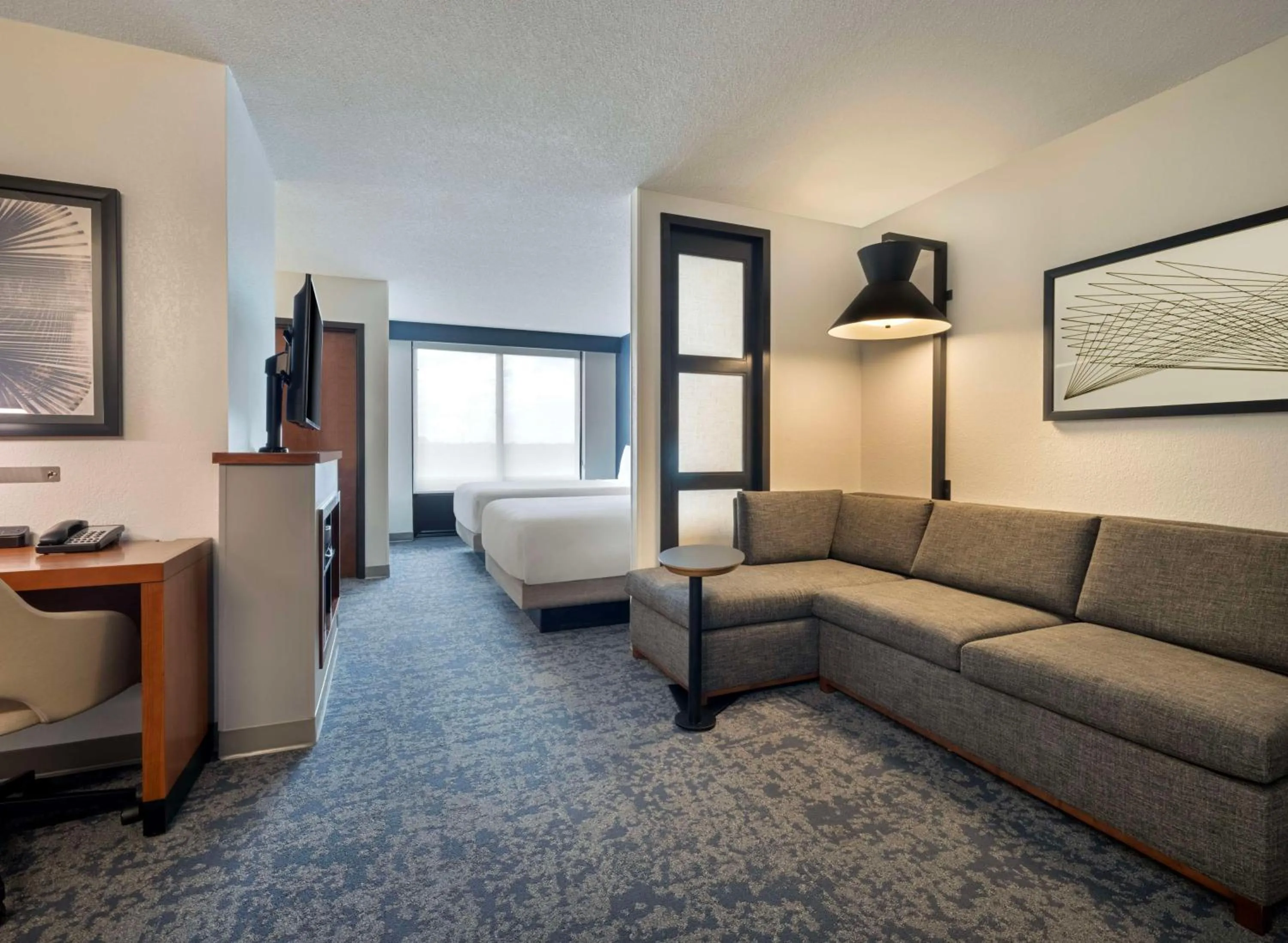 Photo of the whole room in Hyatt Place Tampa Busch Gardens