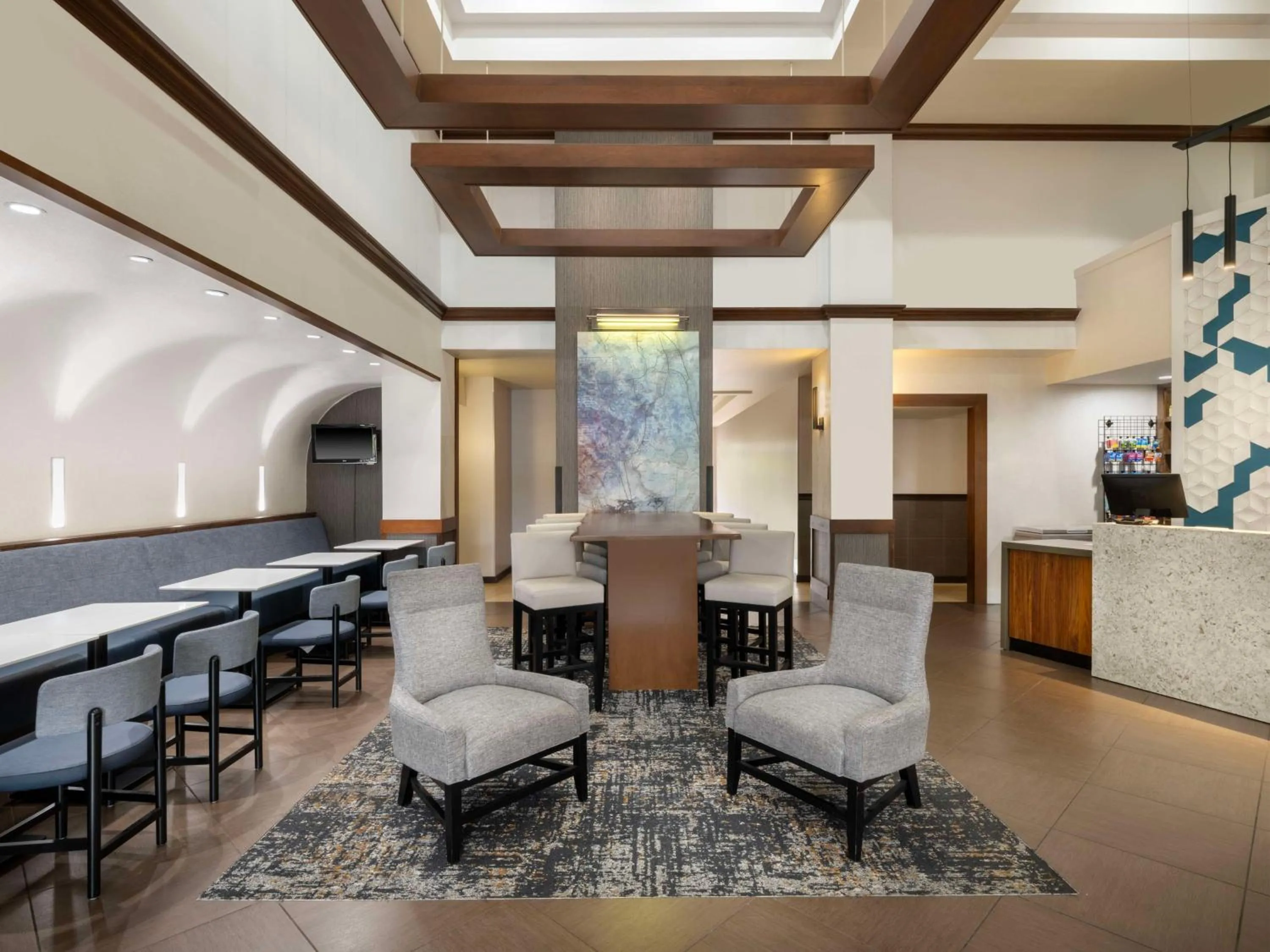 Lobby or reception in Hyatt Place Tampa Busch Gardens