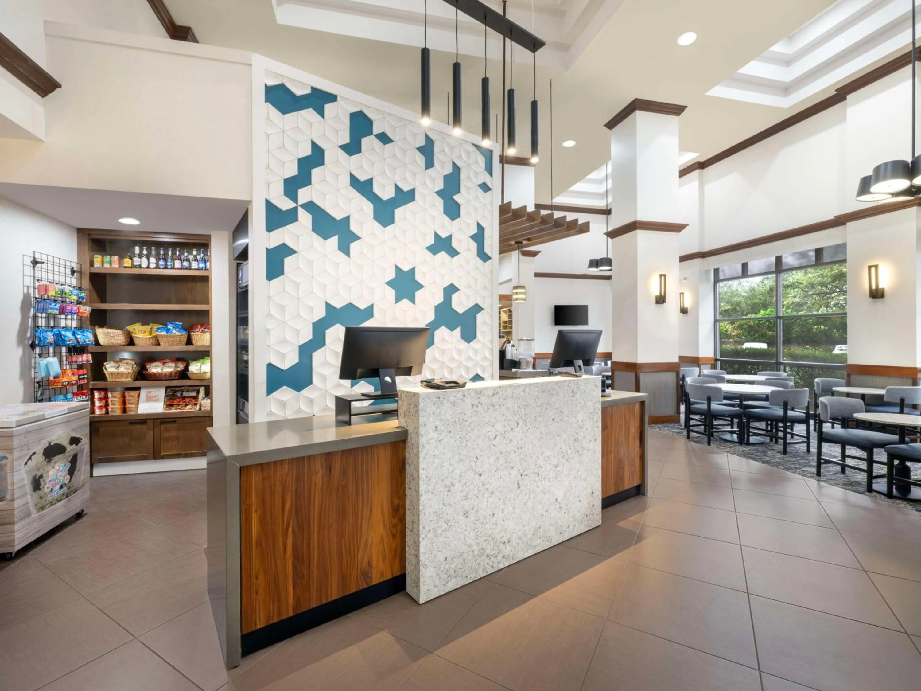 Lobby or reception in Hyatt Place Tampa Busch Gardens