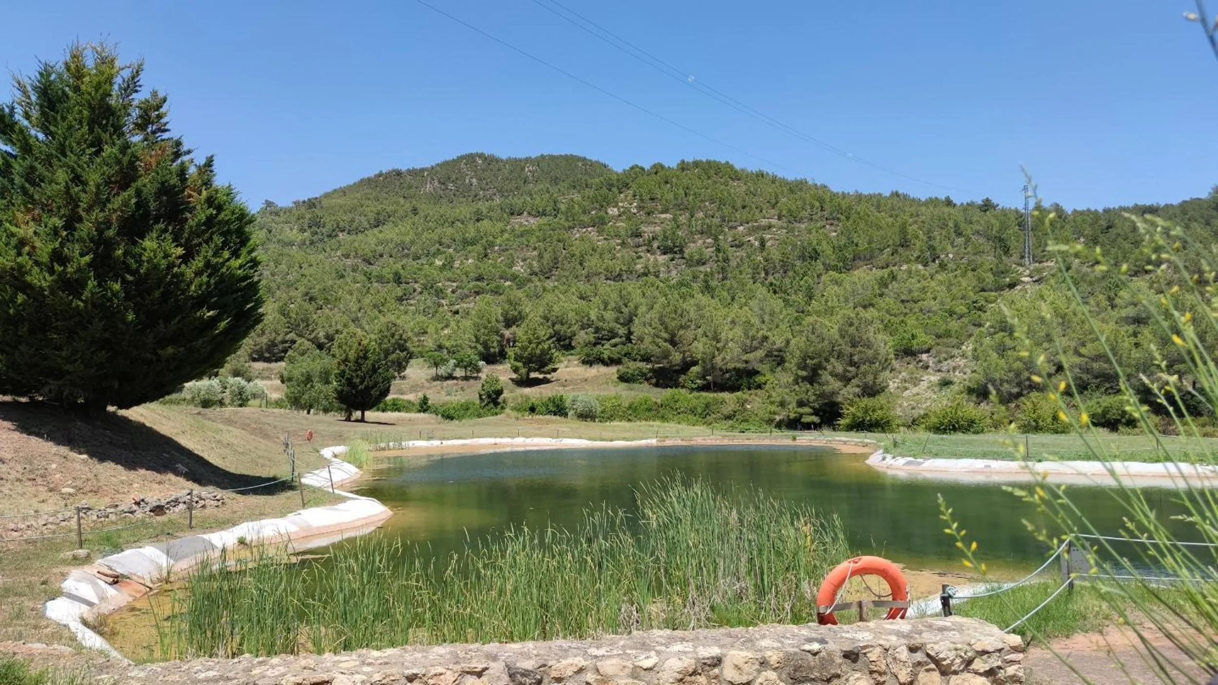 Lake view in La Figuerola Hotel & Restaurant