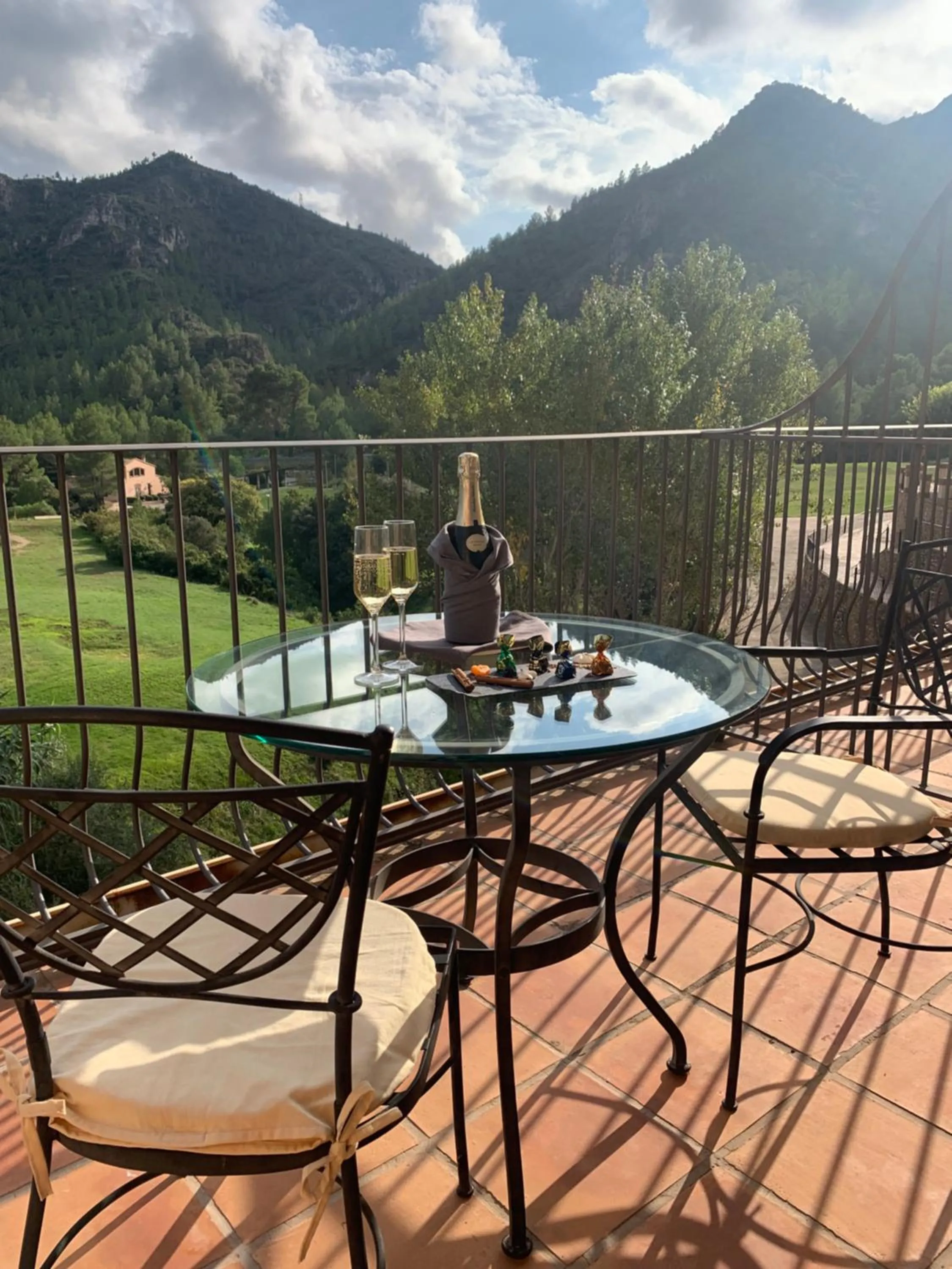 Balcony/Terrace in La Figuerola Hotel & Restaurant