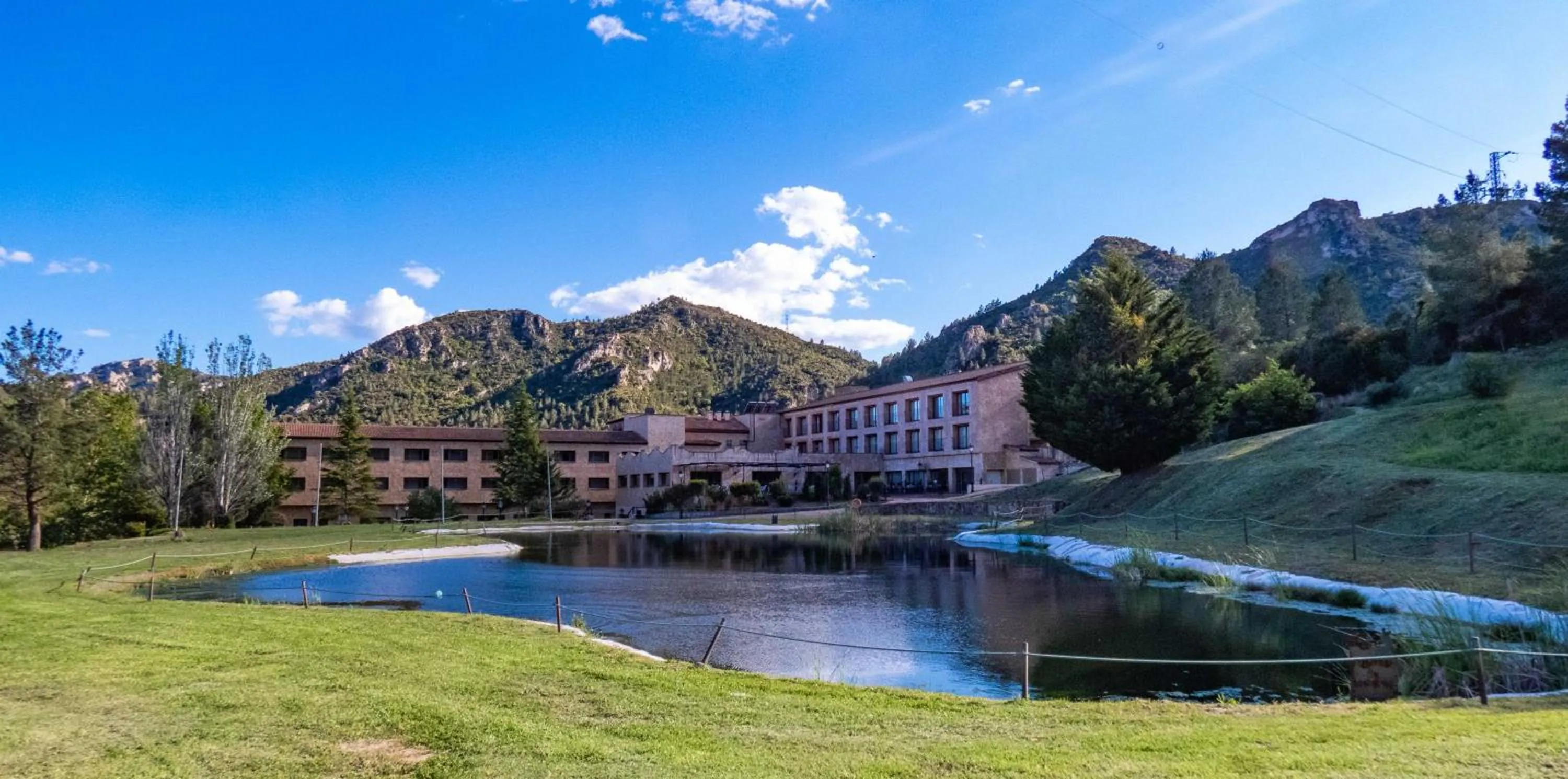 Property building in La Figuerola Hotel & Restaurant