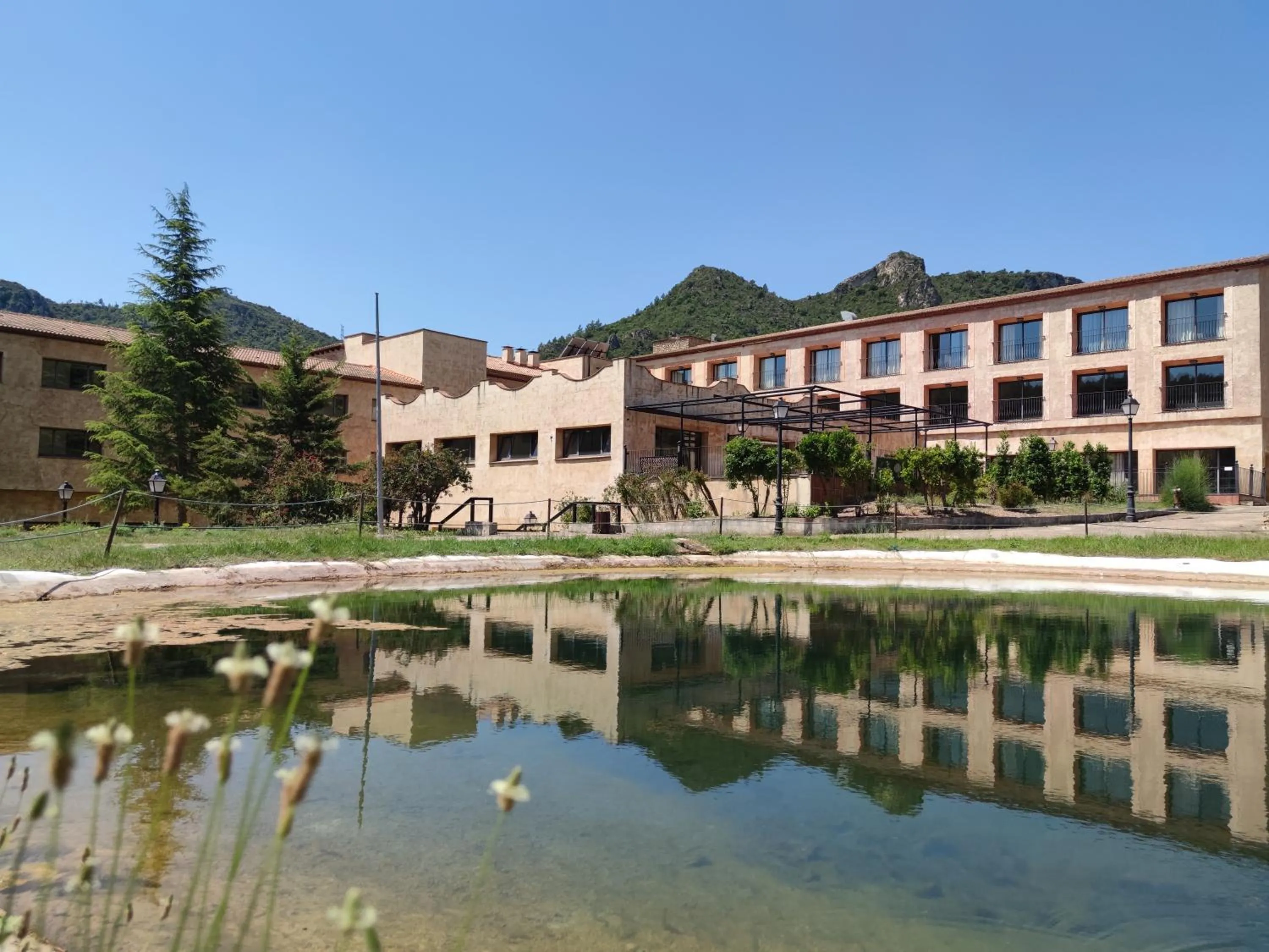 Property building in La Figuerola Hotel & Restaurant