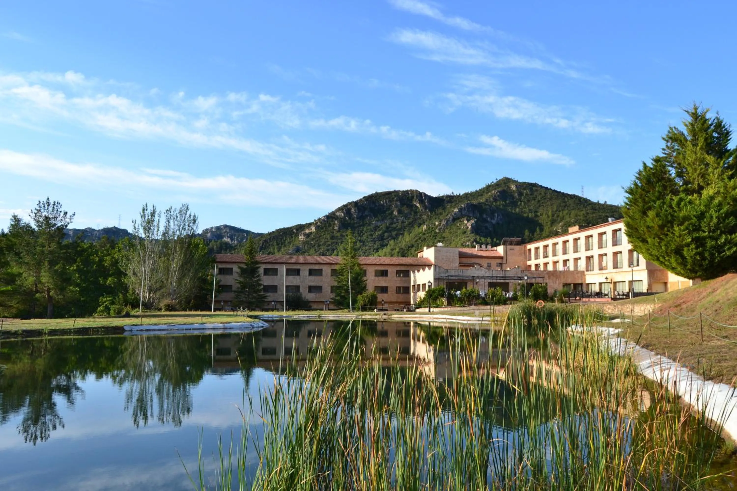 Property building in La Figuerola Hotel & Restaurant