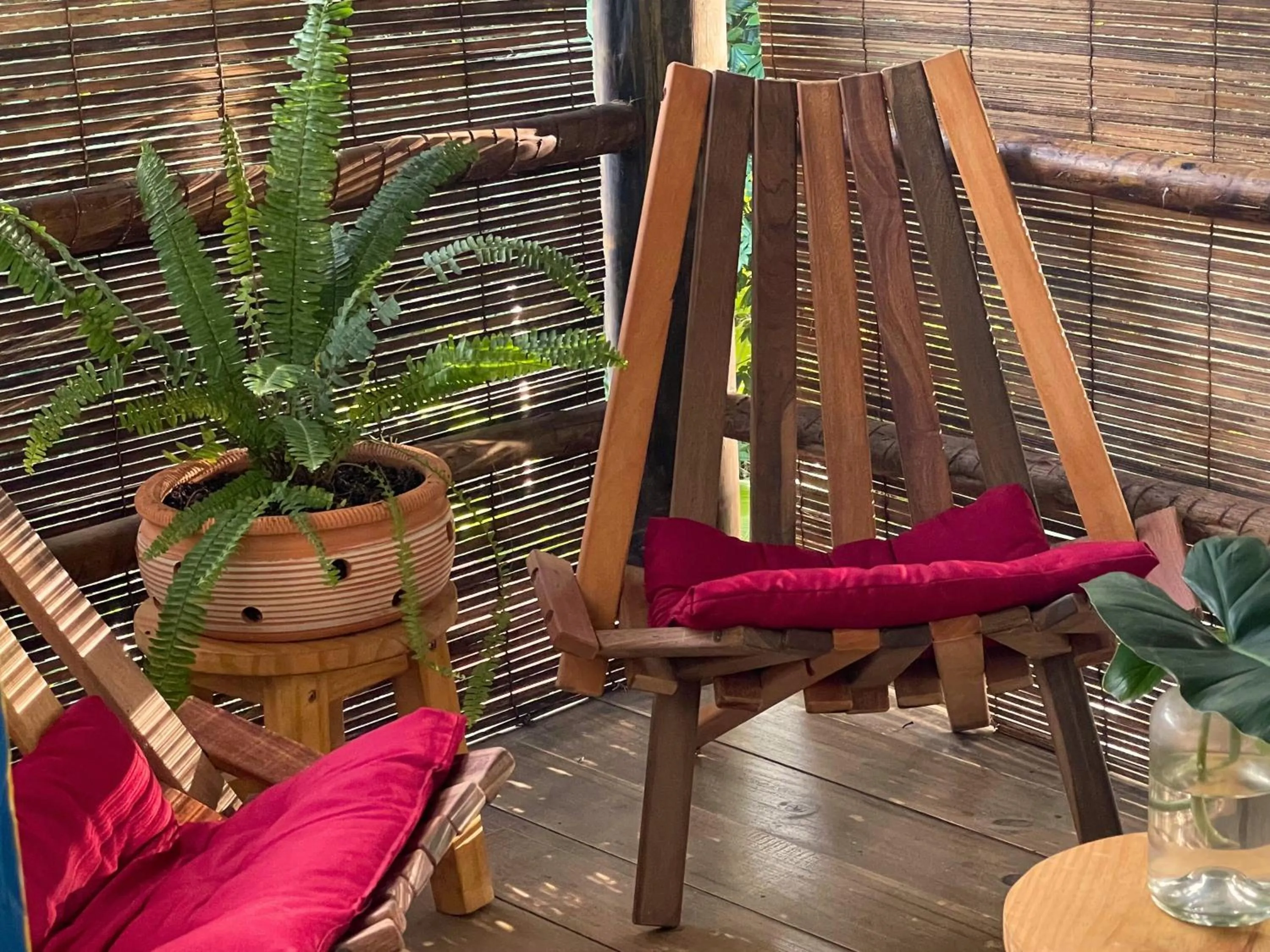 Balcony/Terrace in Vila Coco Dendê - Algodões