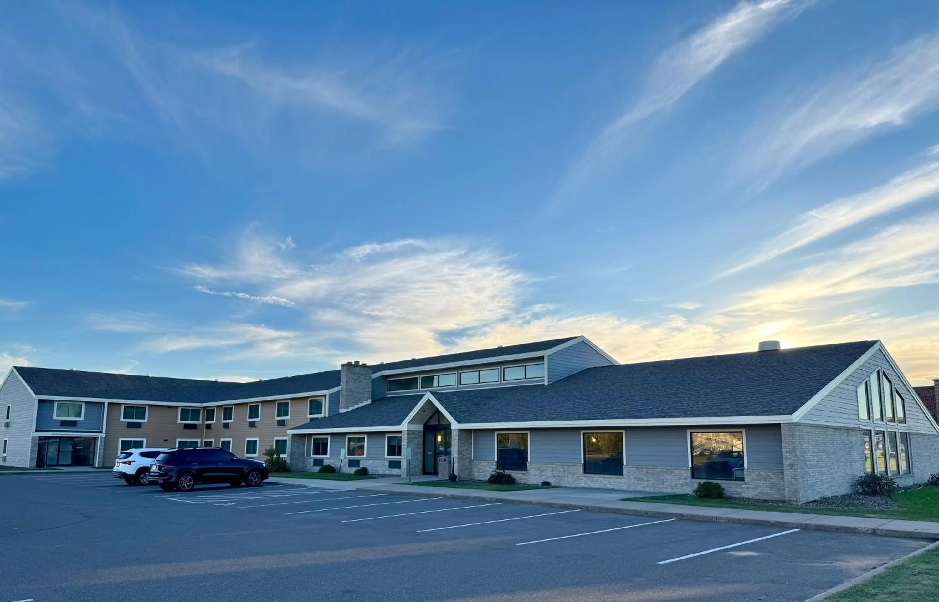 Property building in AmericInn by Wyndham Rice Lake