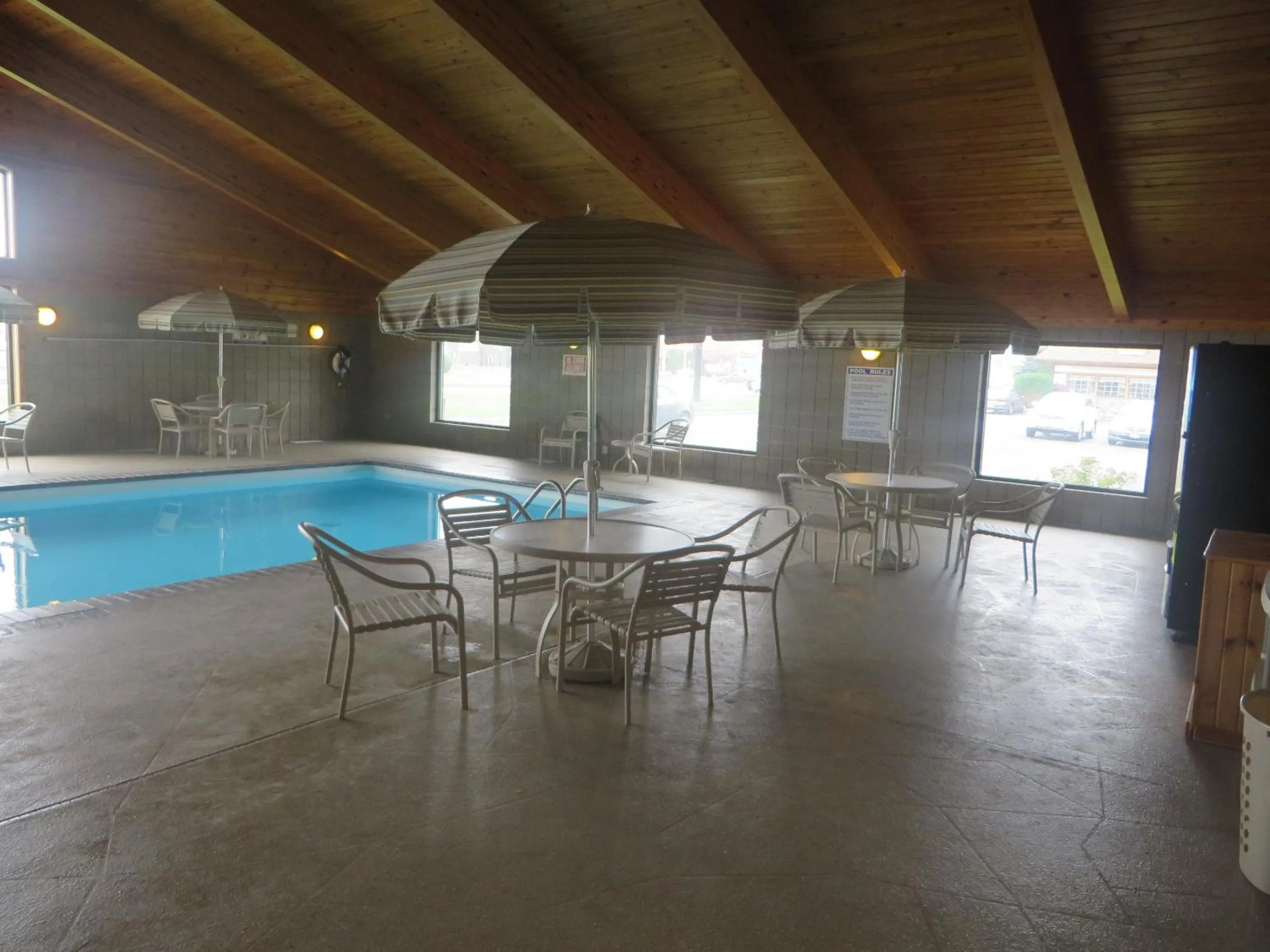 Swimming pool in AmericInn by Wyndham Rice Lake