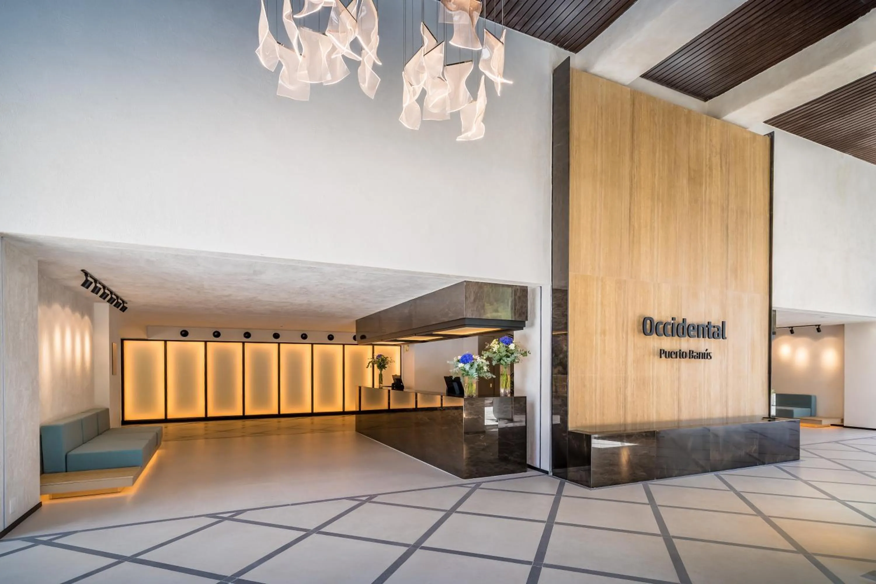 Lobby or reception in Occidental Puerto Banús