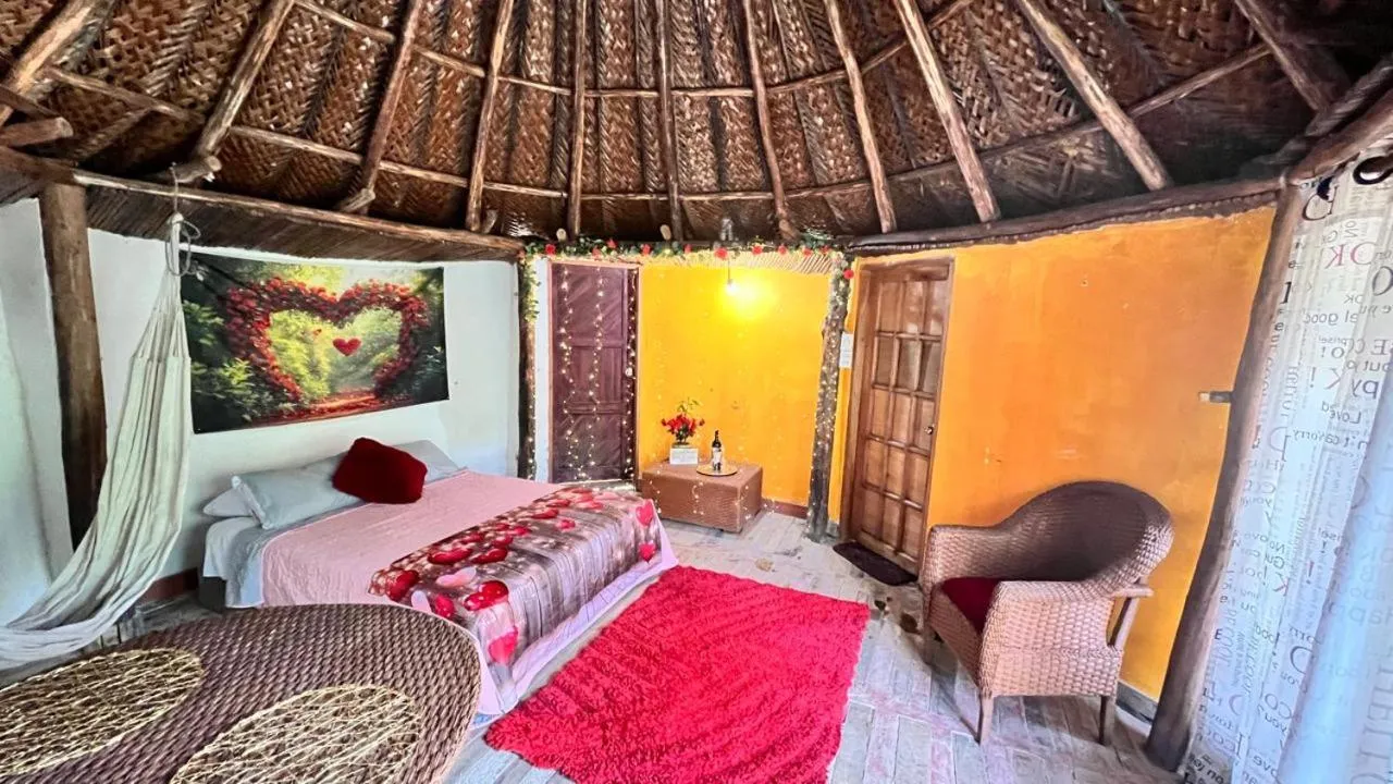 Bedroom, Bed in Tawaca Ecohotel