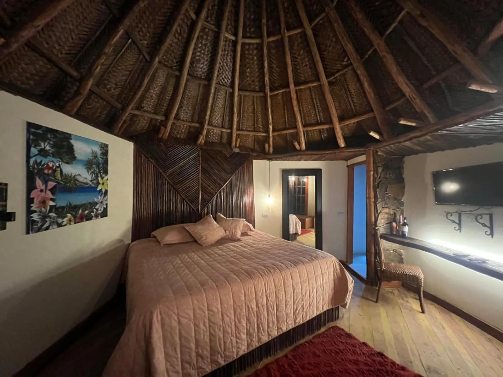 Bedroom, Bed in Tawaca Ecohotel