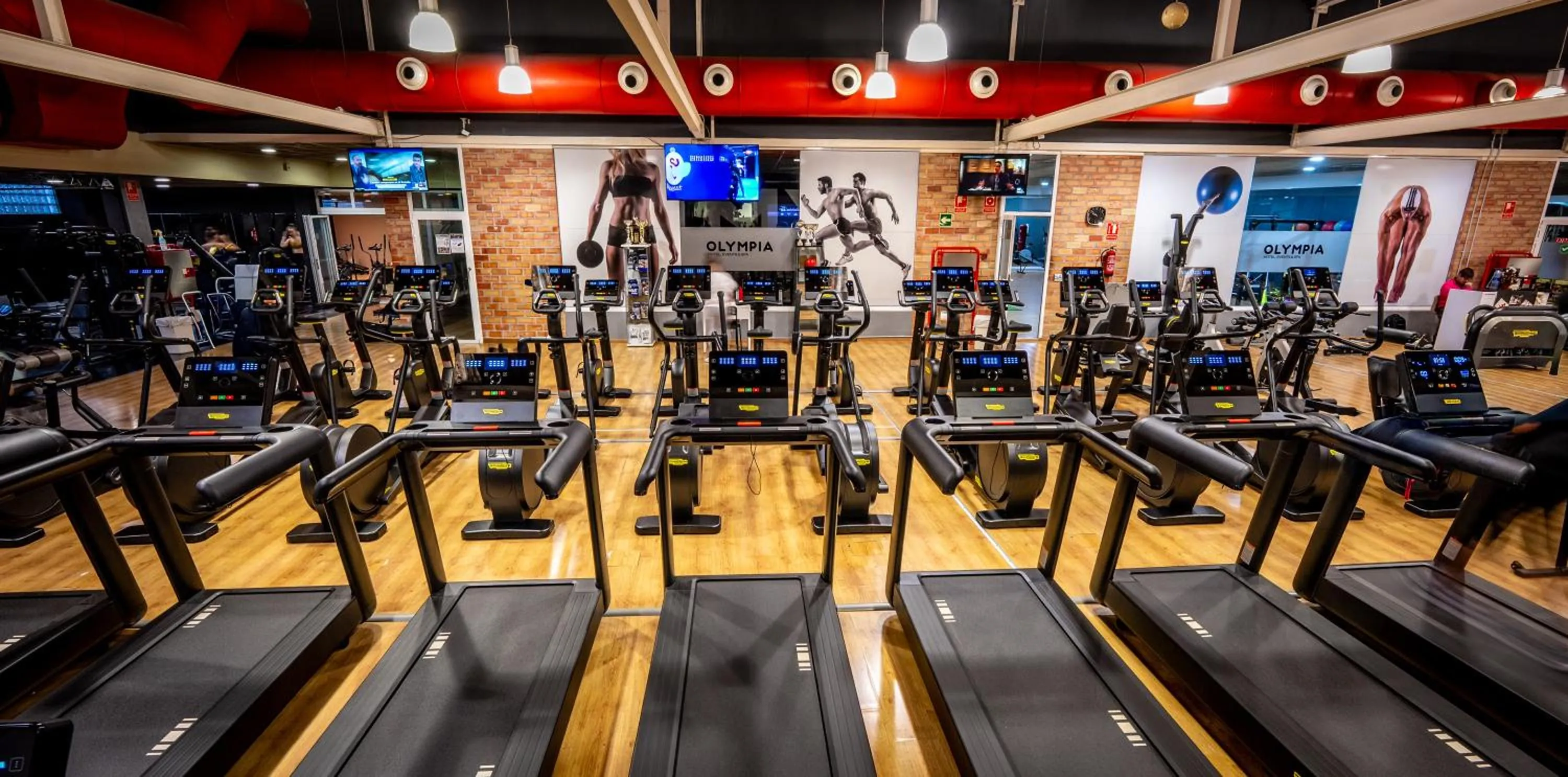 Fitness centre/facilities in Hotel Olympia Valencia