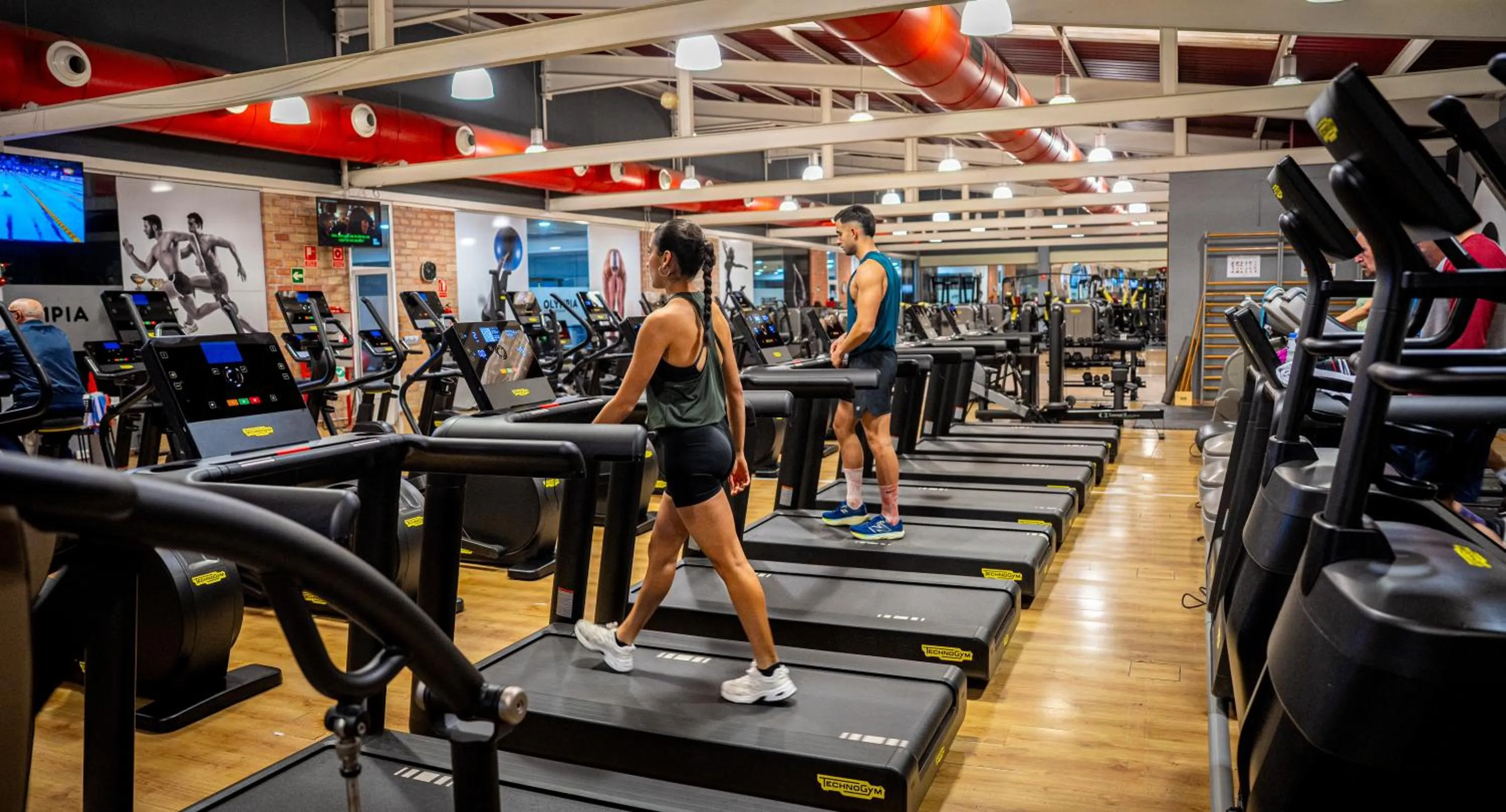Fitness centre/facilities in Hotel Olympia Valencia