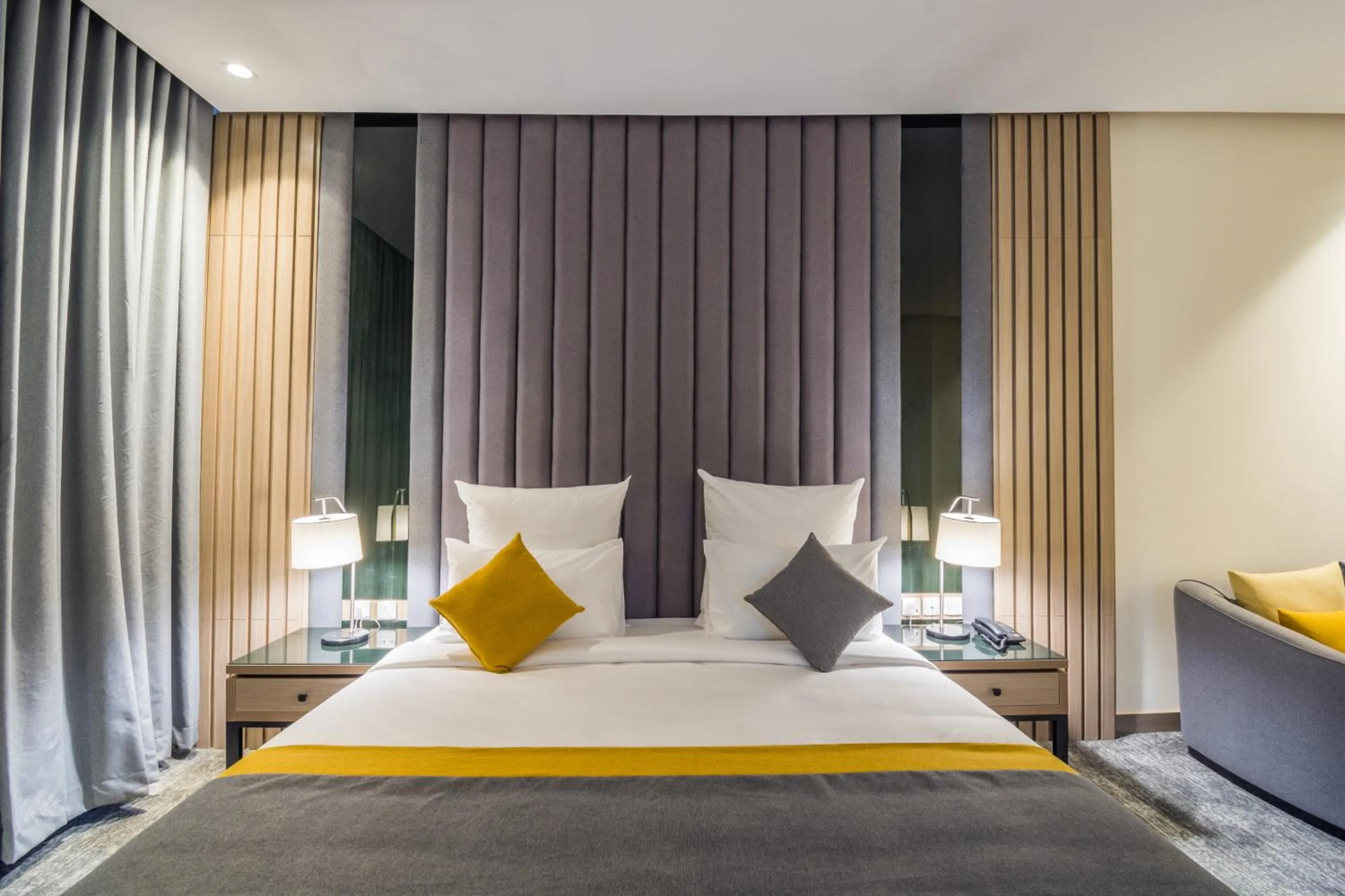 Bedroom, Bed in Erfad Hotel - Riyadh