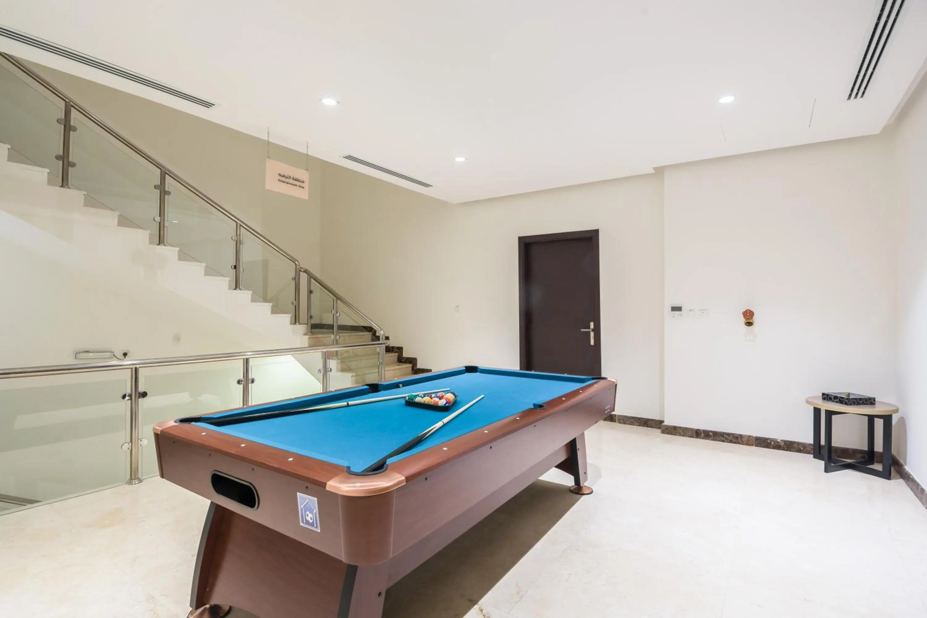 Billiard in Erfad Hotel - Riyadh