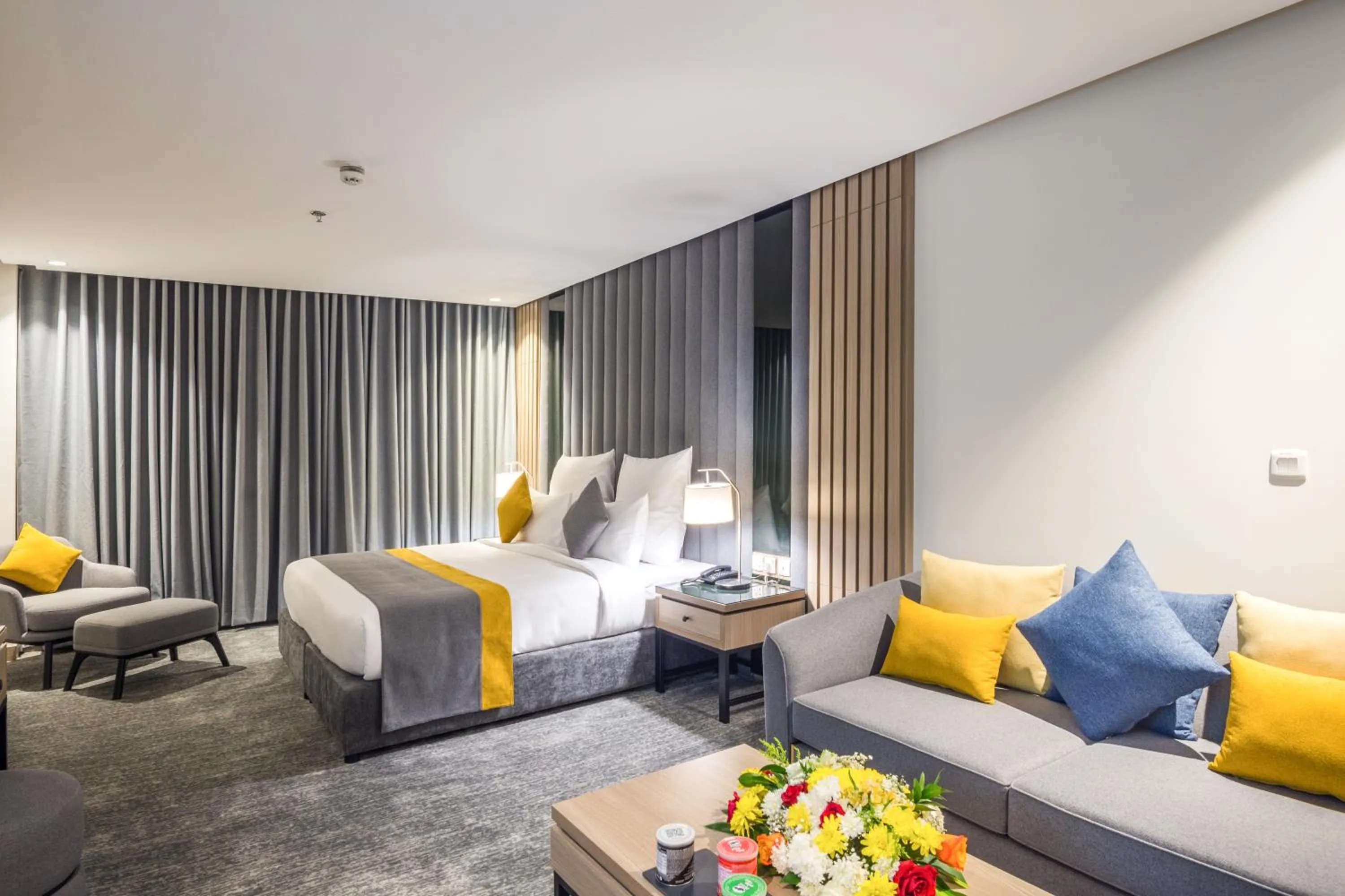 Bed in Erfad Hotel - Riyadh