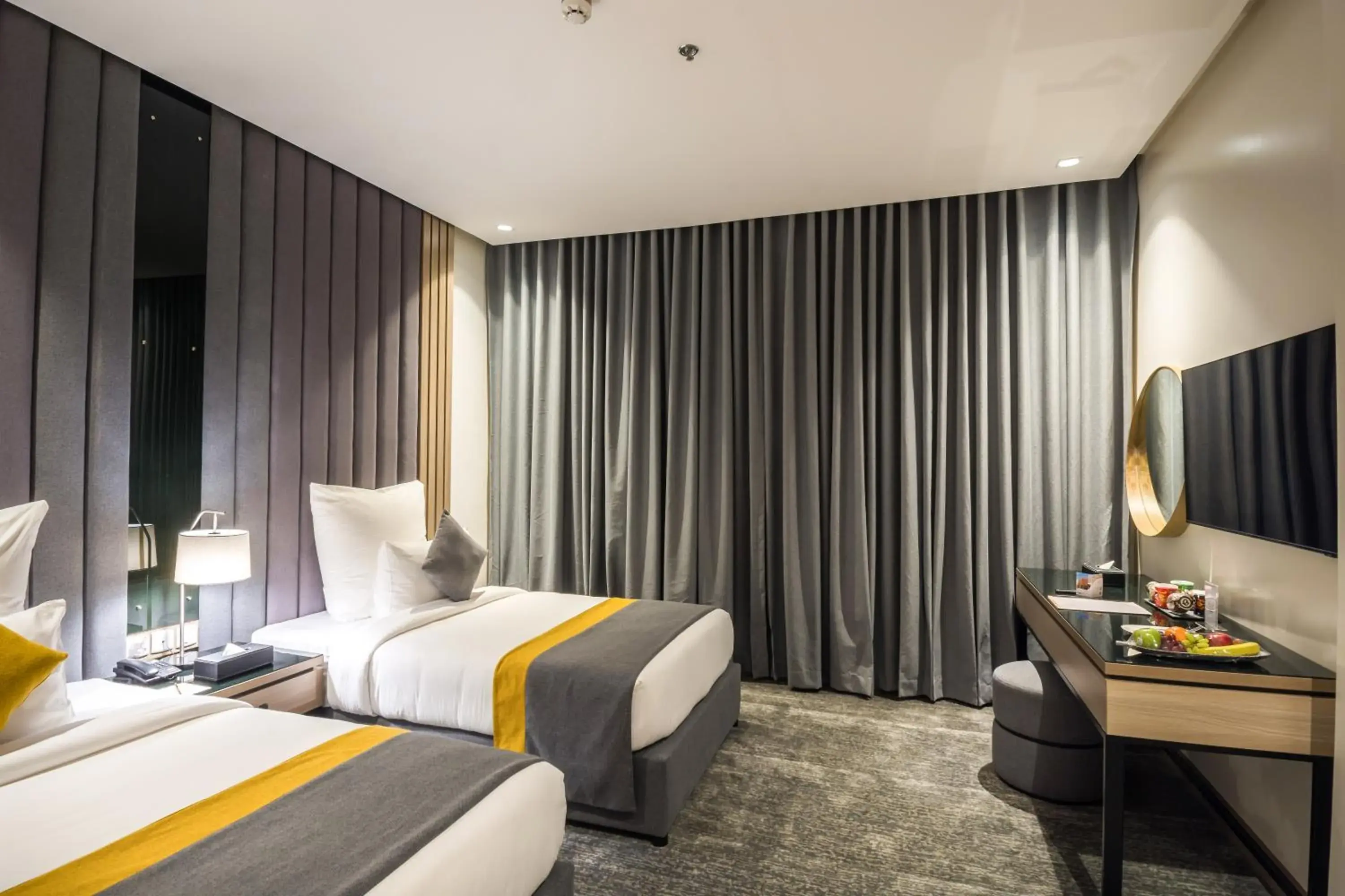 Deluxe Double Room with Two Double Beds in Erfad Hotel - Riyadh Deluxe Double Room with Two Double Beds in Erfad Hotel - Riyadh