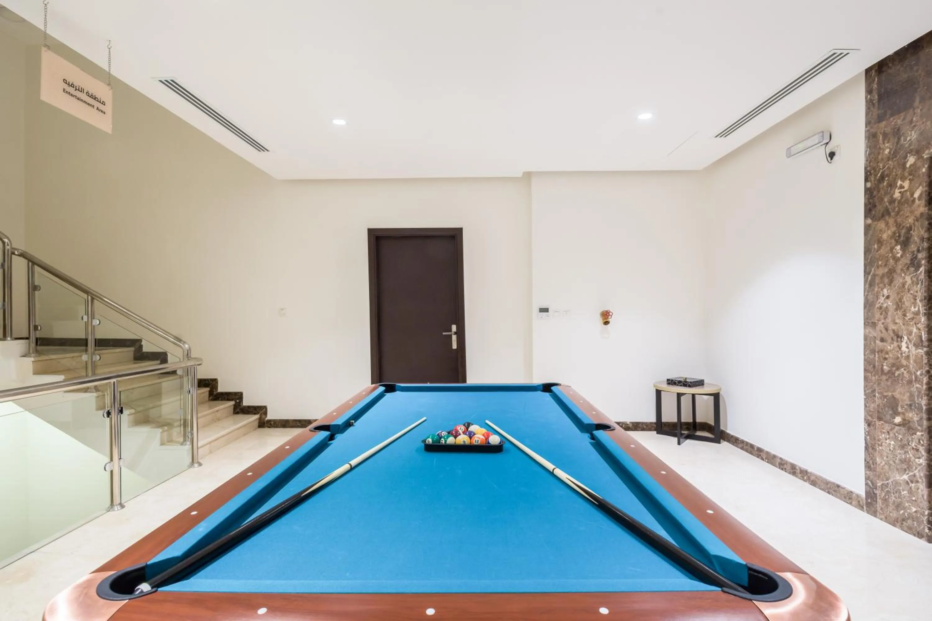 Billiard in Erfad Hotel - Riyadh