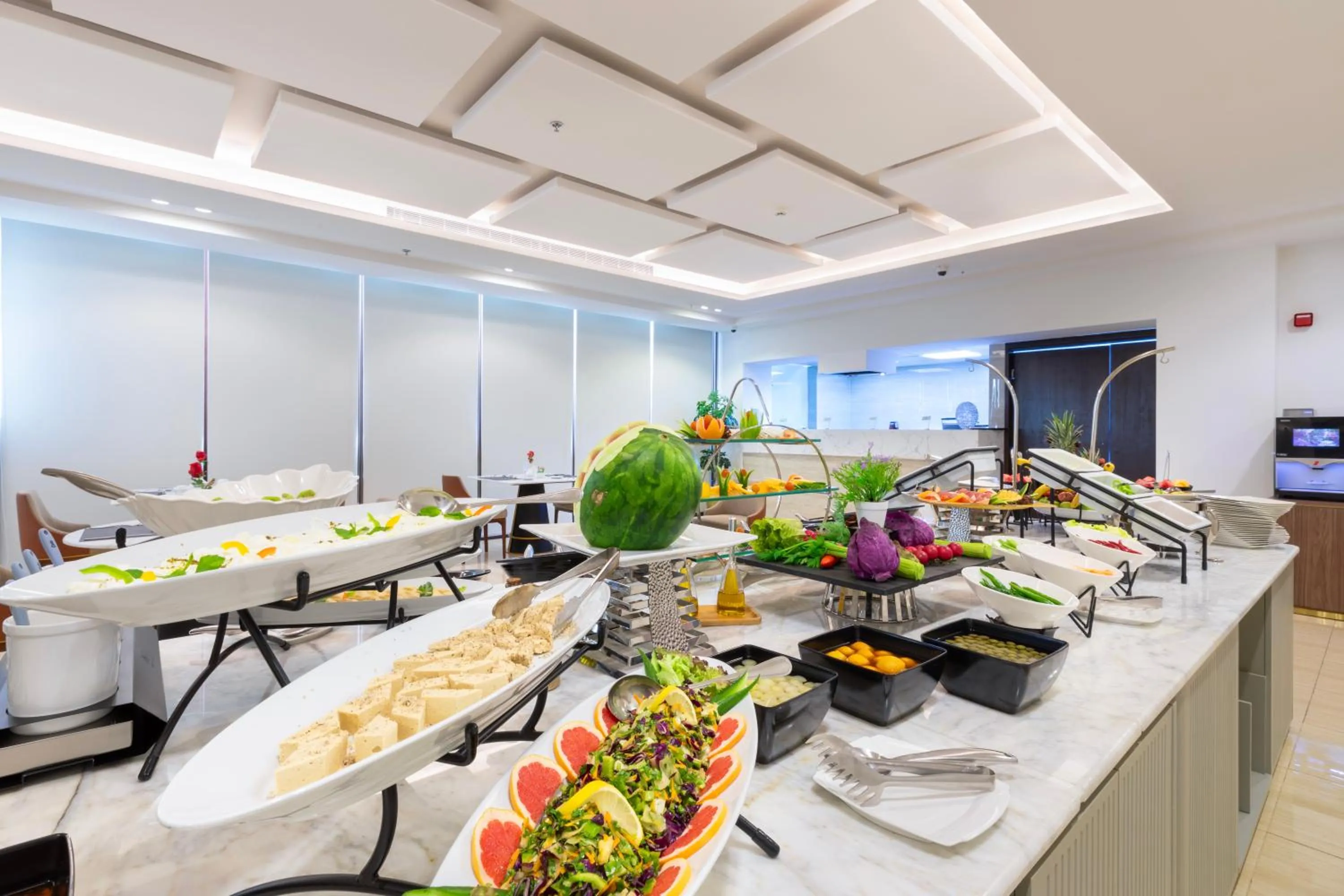 Breakfast in Erfad Hotel - Riyadh