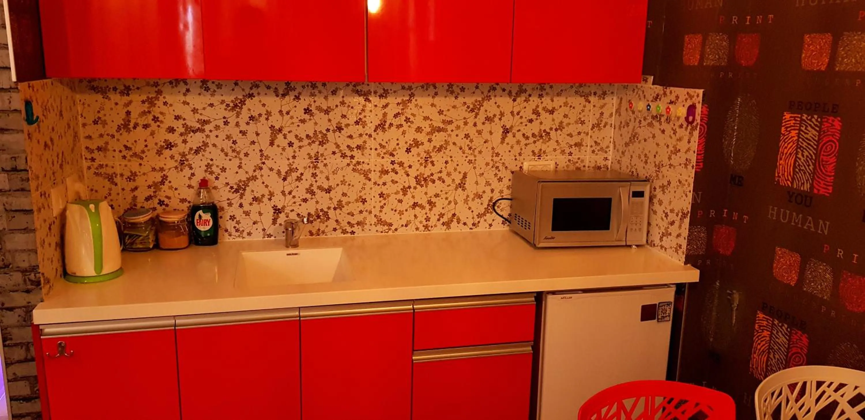 Kitchen or kitchenette in City Apartments