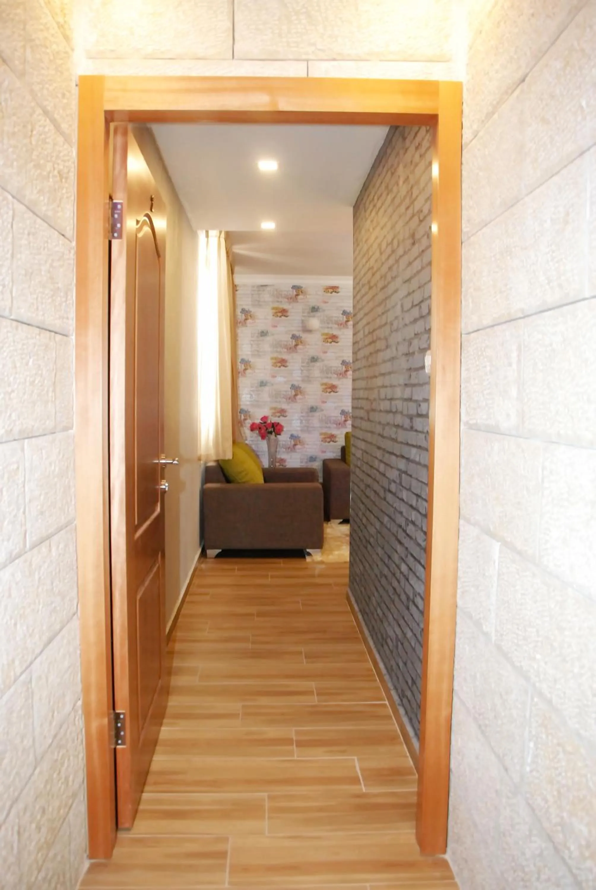 Decorative detail in City Apartments