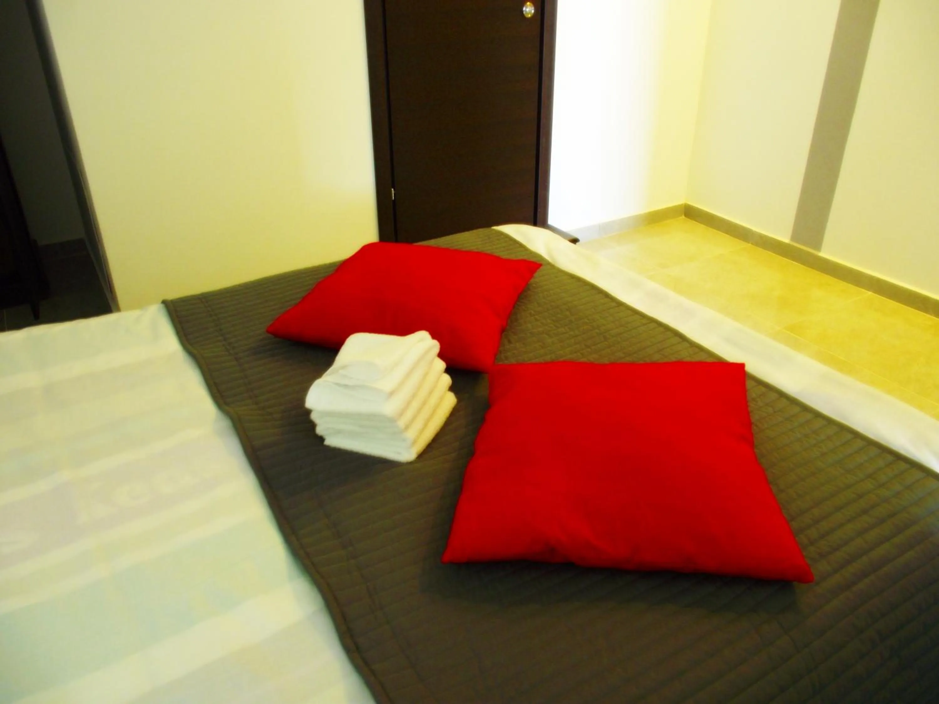 Bedroom, Bed in City Apartments