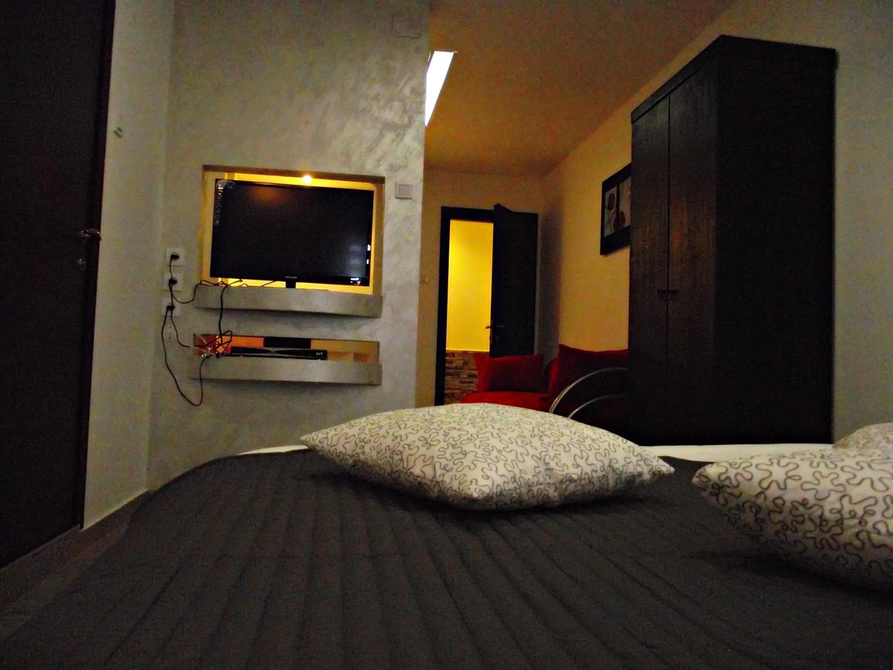 Bedroom, Bed in City Apartments