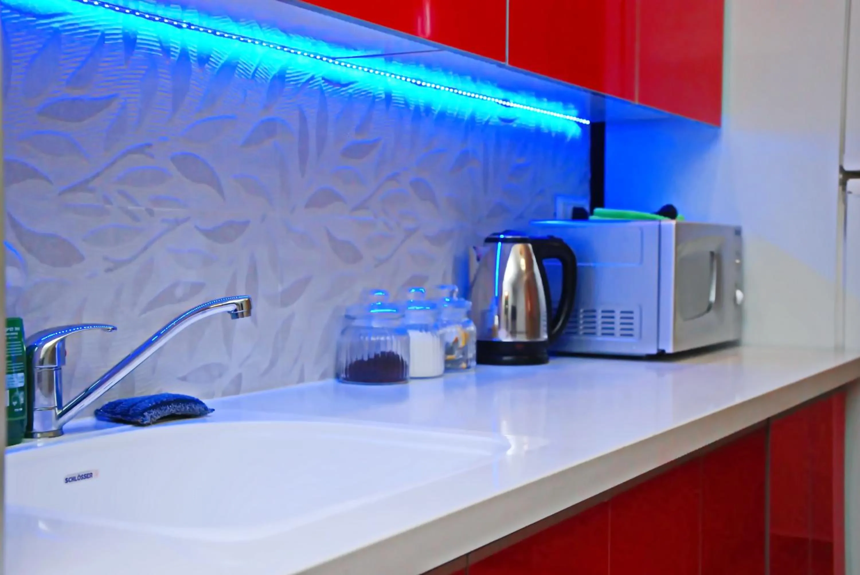 Kitchen or kitchenette in City Apartments