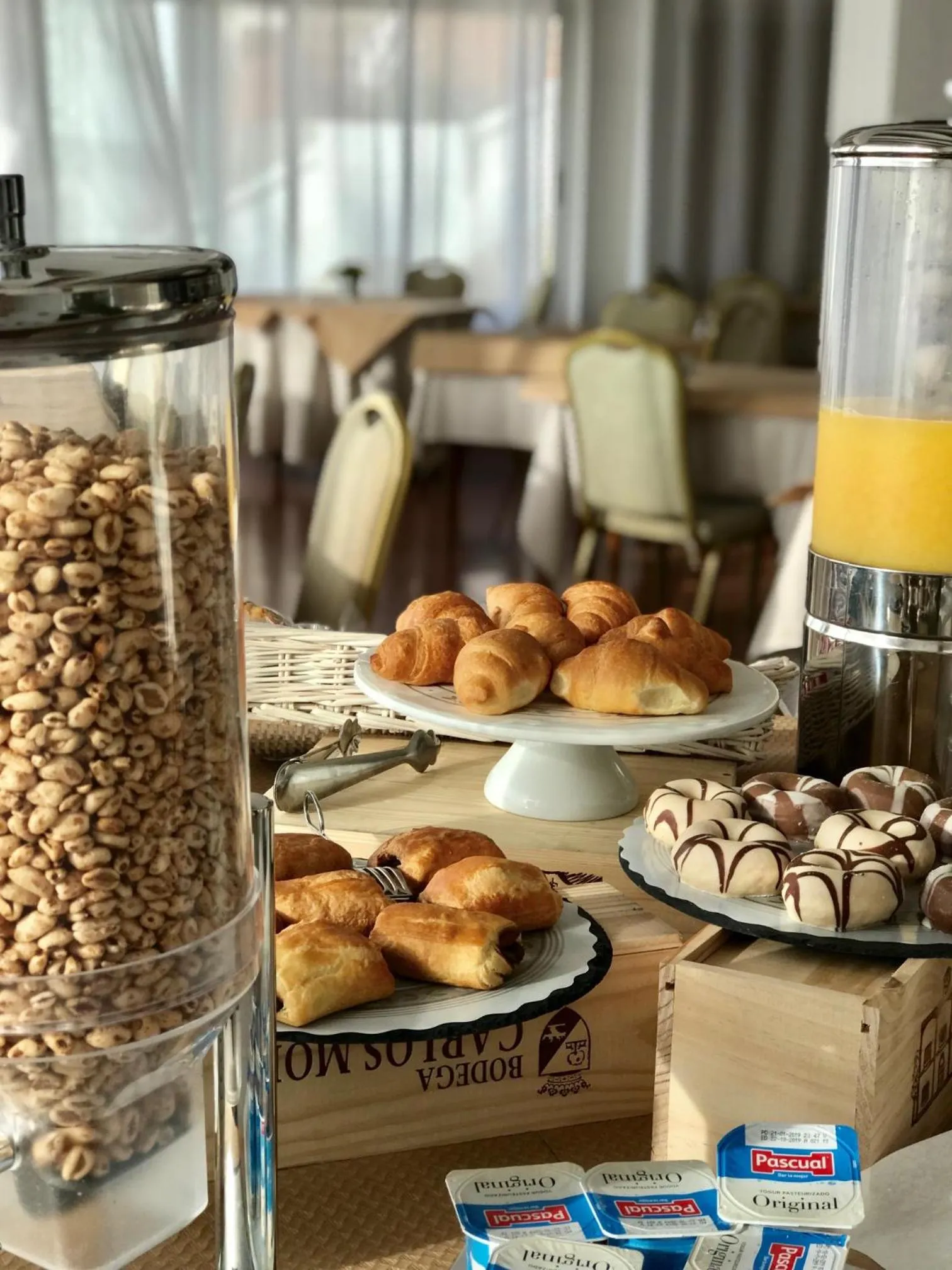 Buffet breakfast in Hostal San Juan